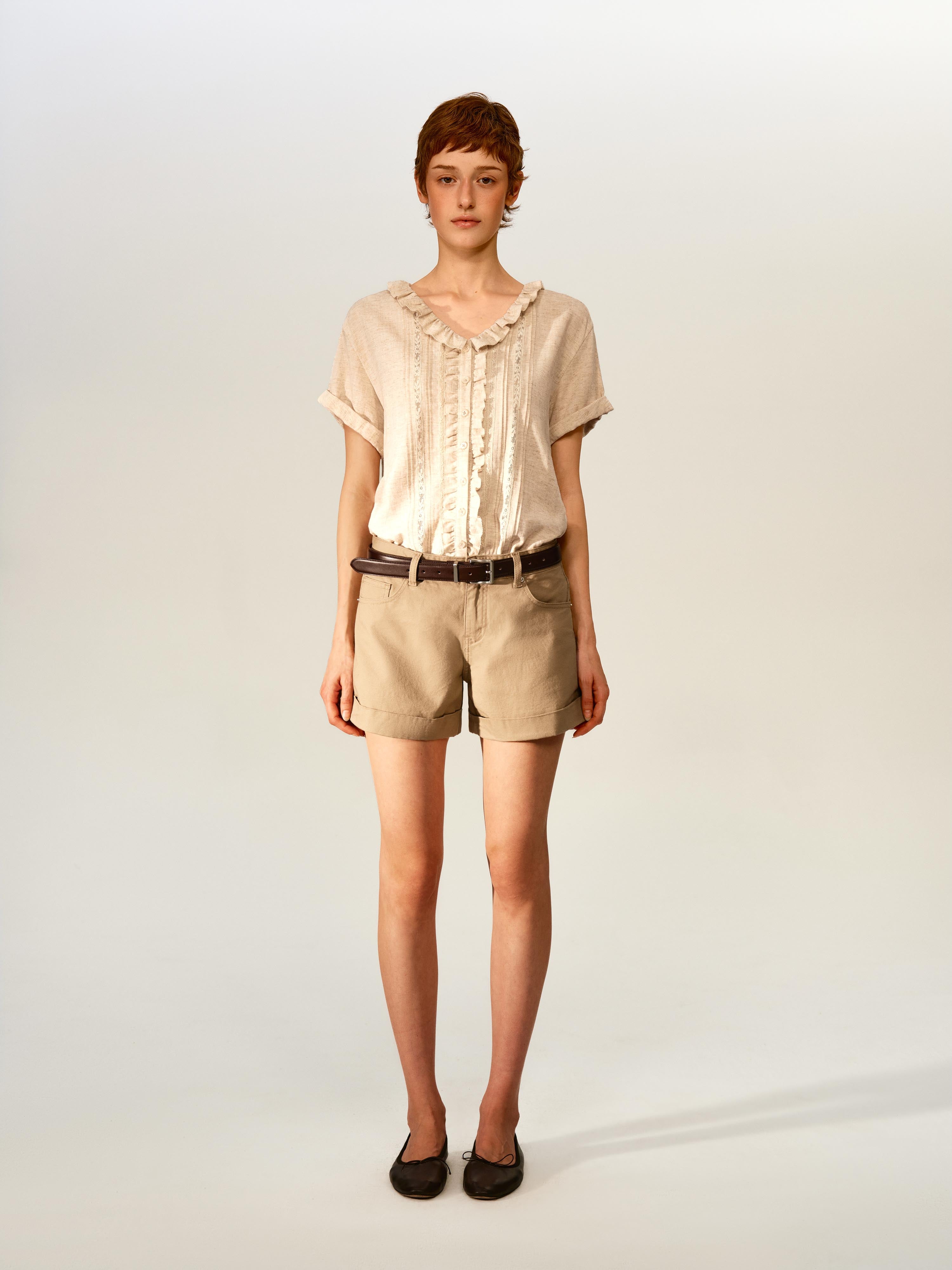 Crisp Cotton Short