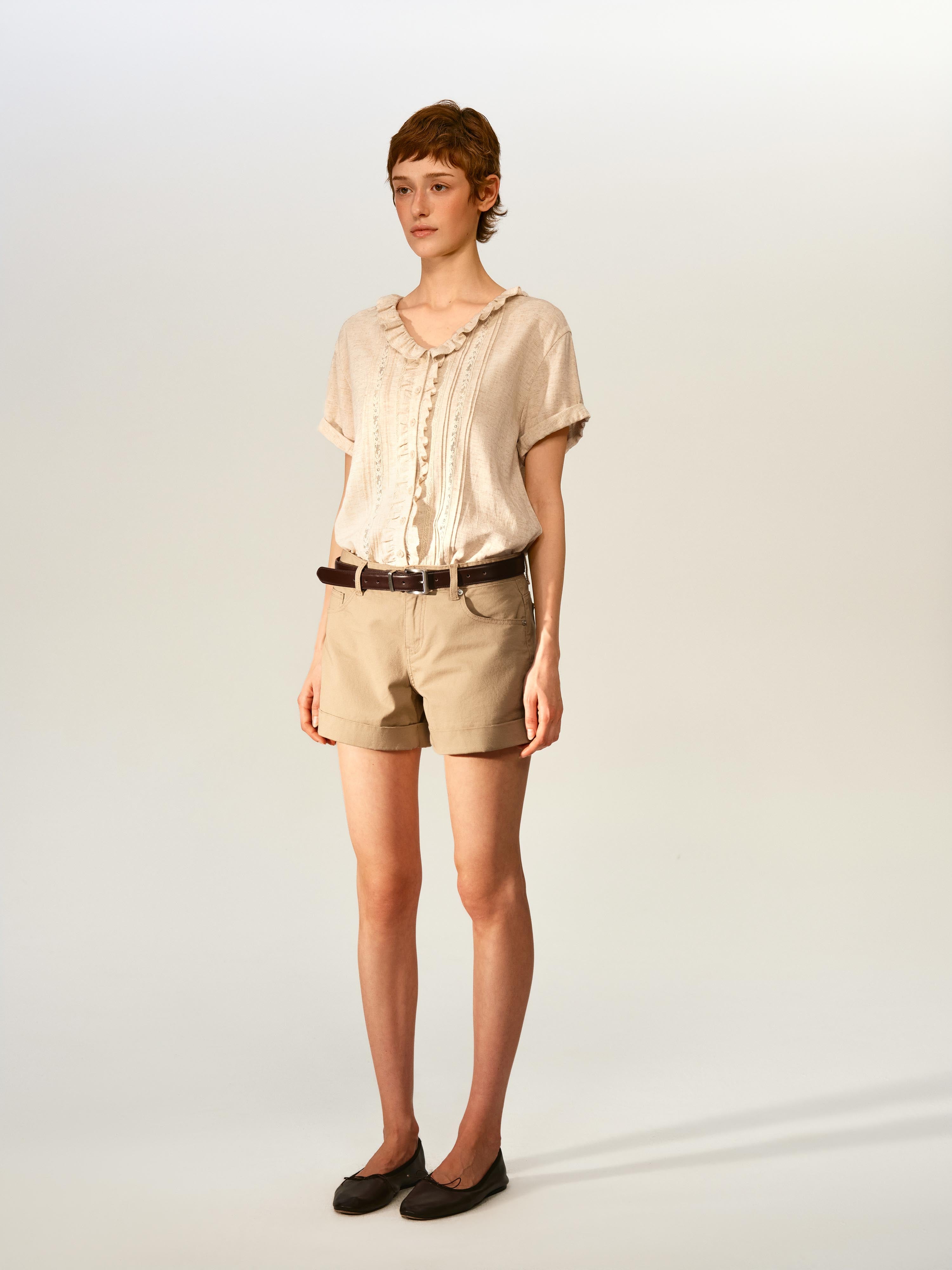 Crisp Cotton Short