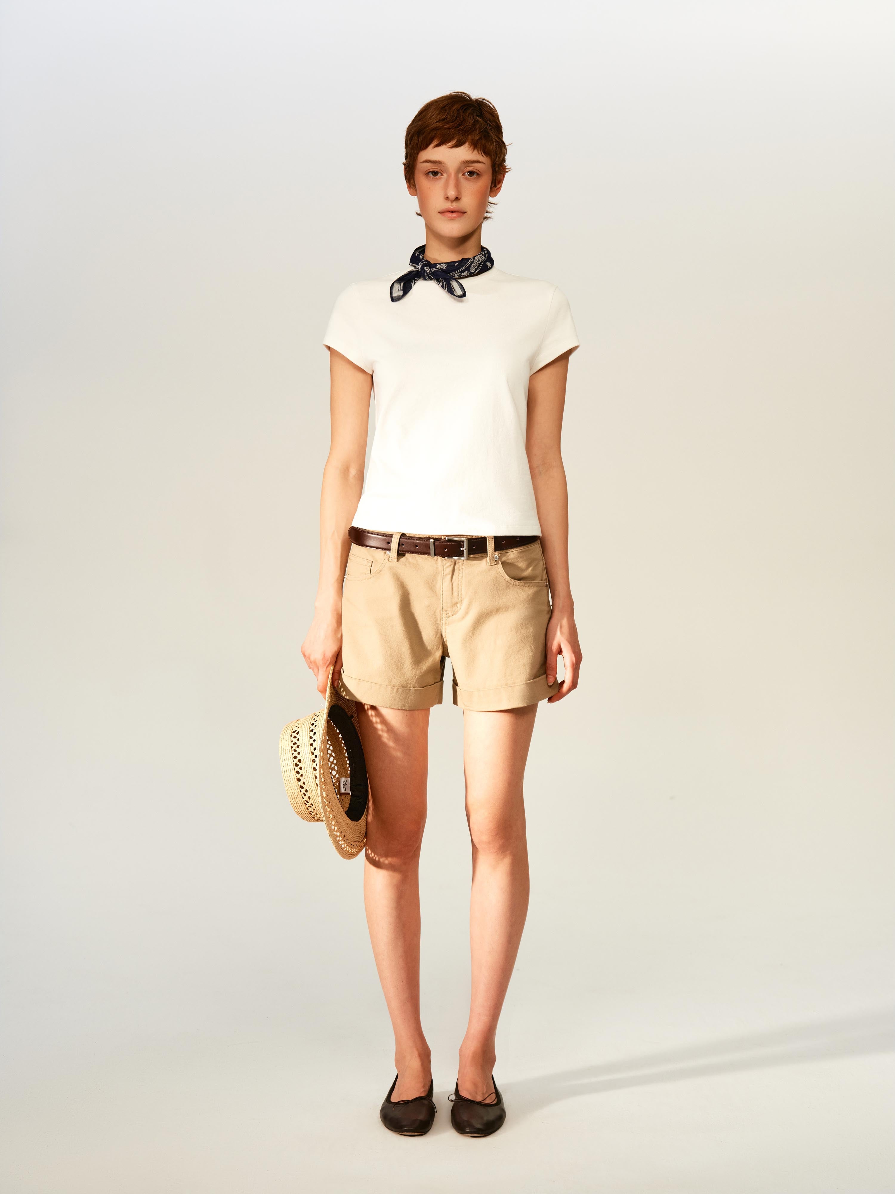 Crisp Cotton Short