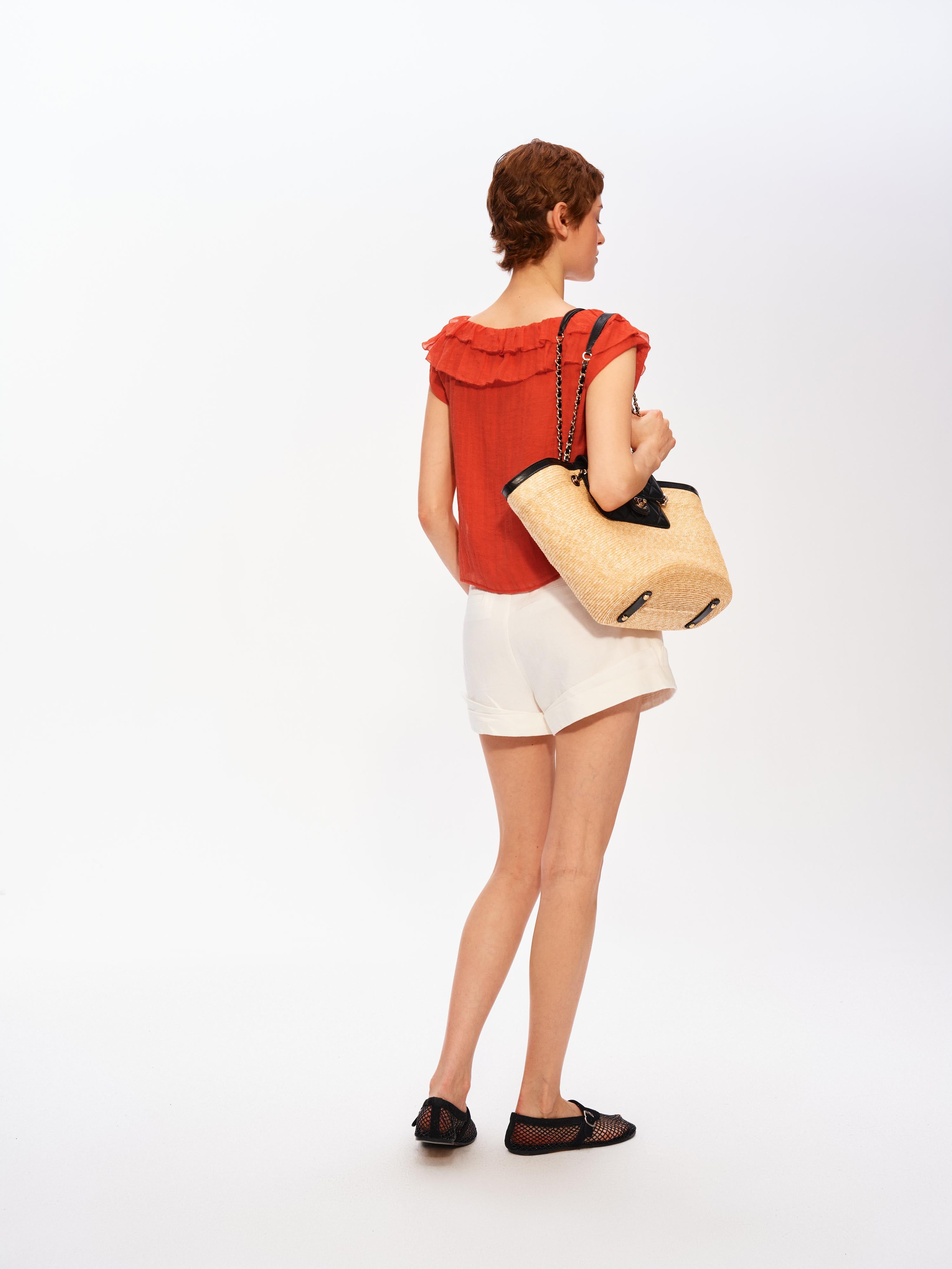 Air Ruffle Blouse