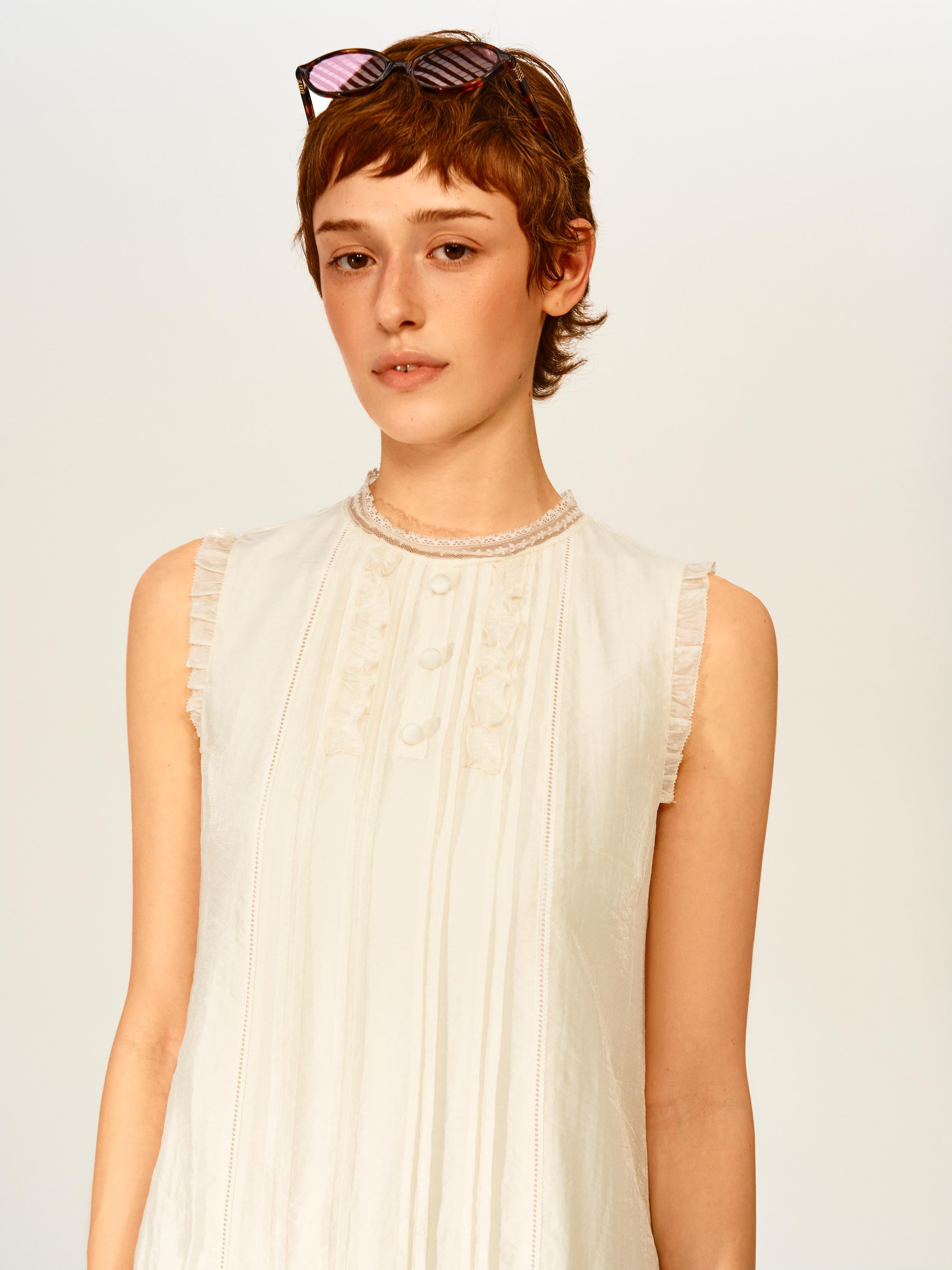 Heirloom Pleated Dress