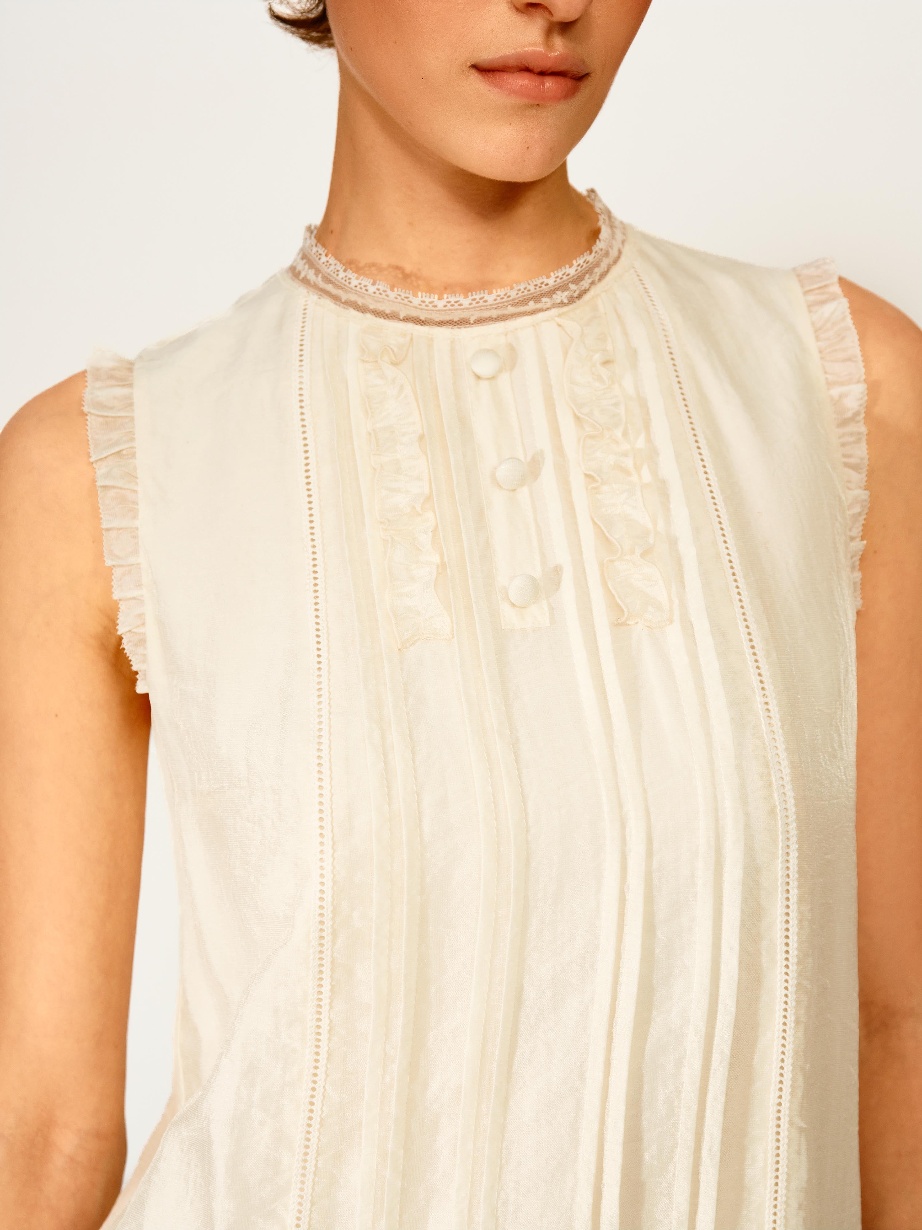 Heirloom Pleated Dress