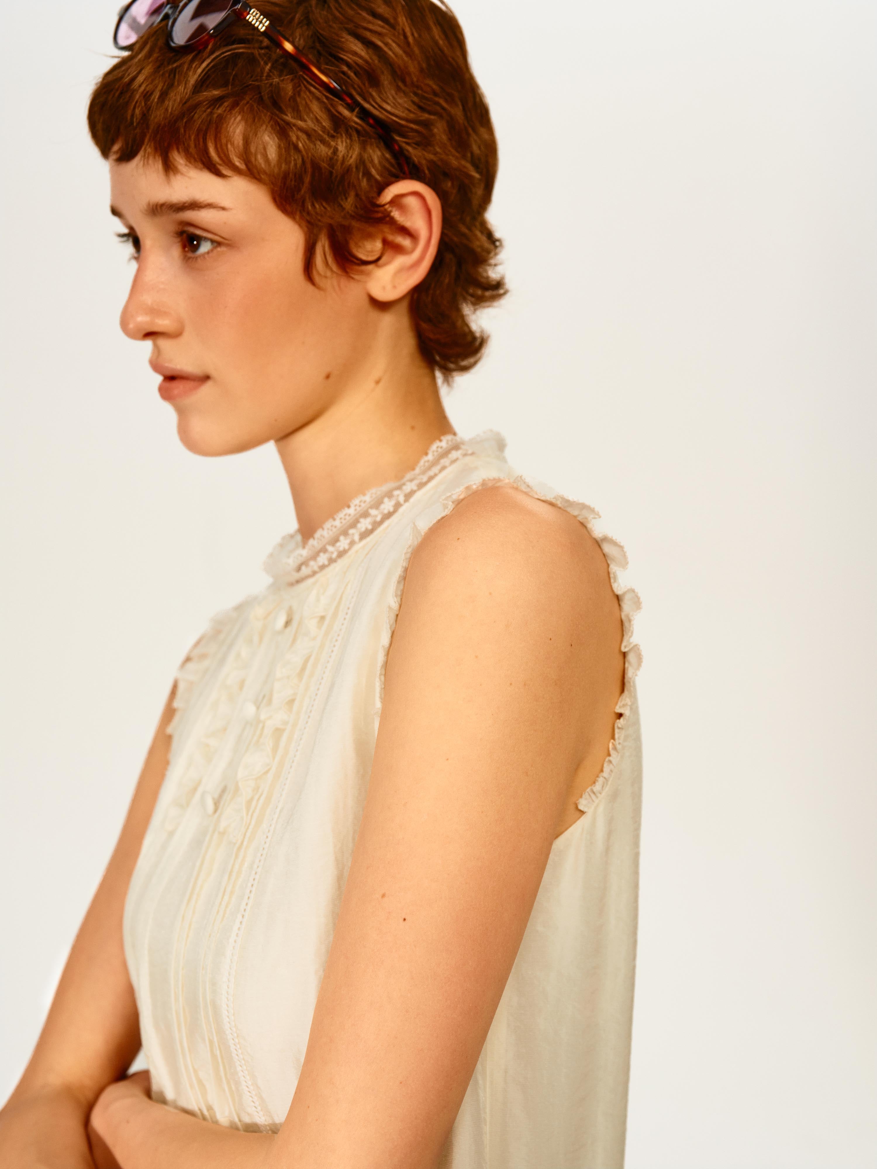 Heirloom Pleated Dress