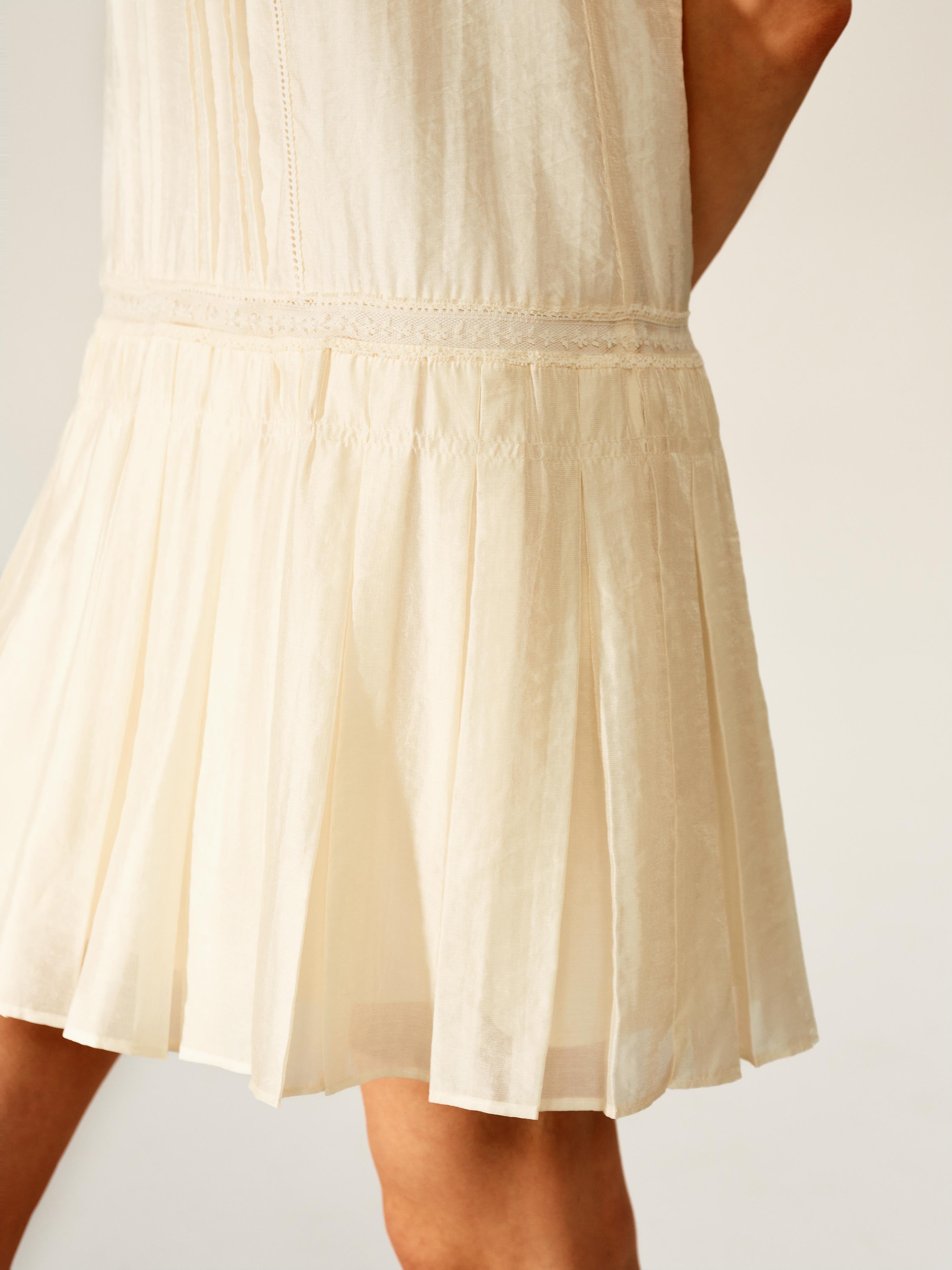 Heirloom Pleated Dress