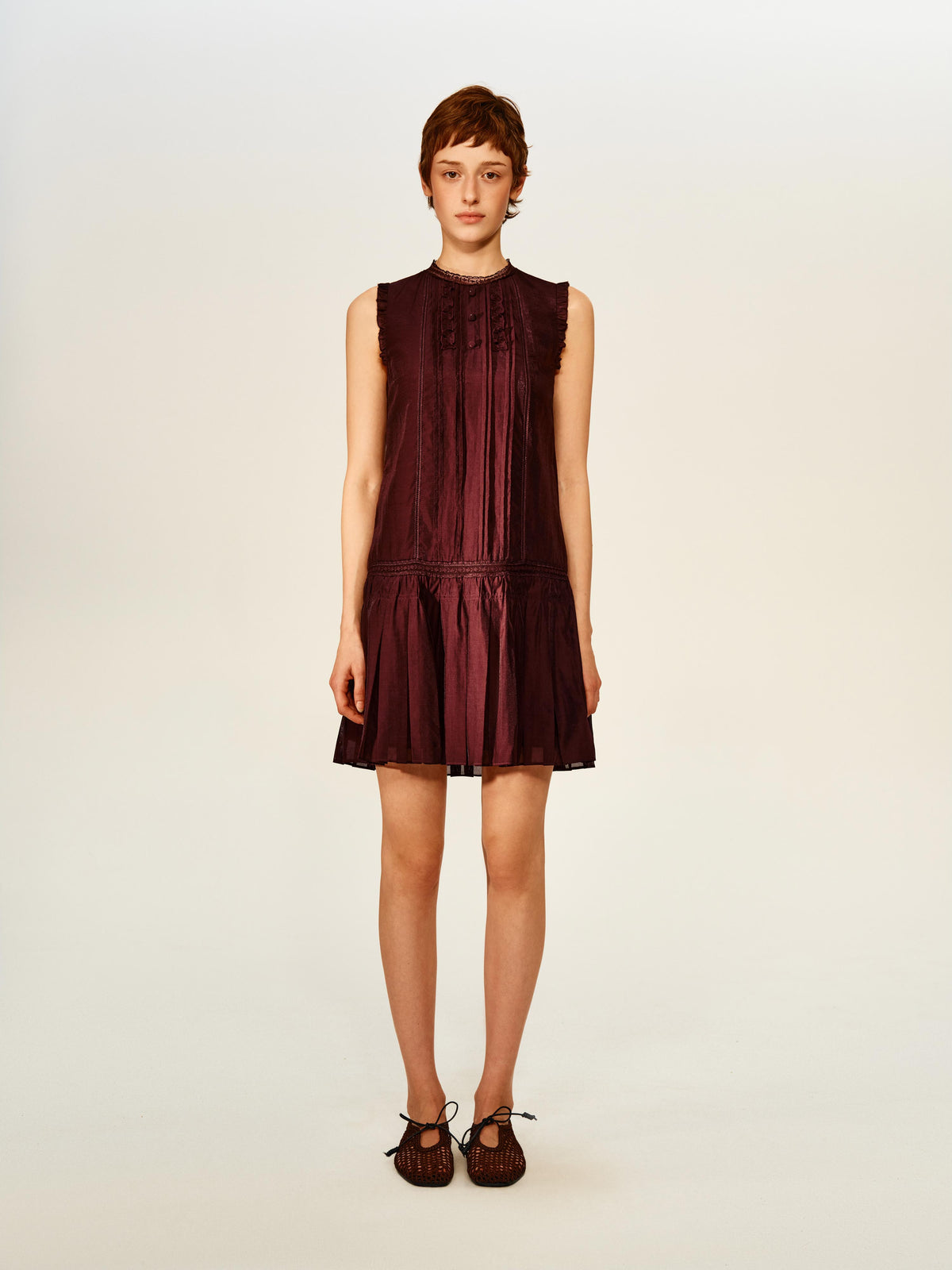 Heirloom Pleated Dress