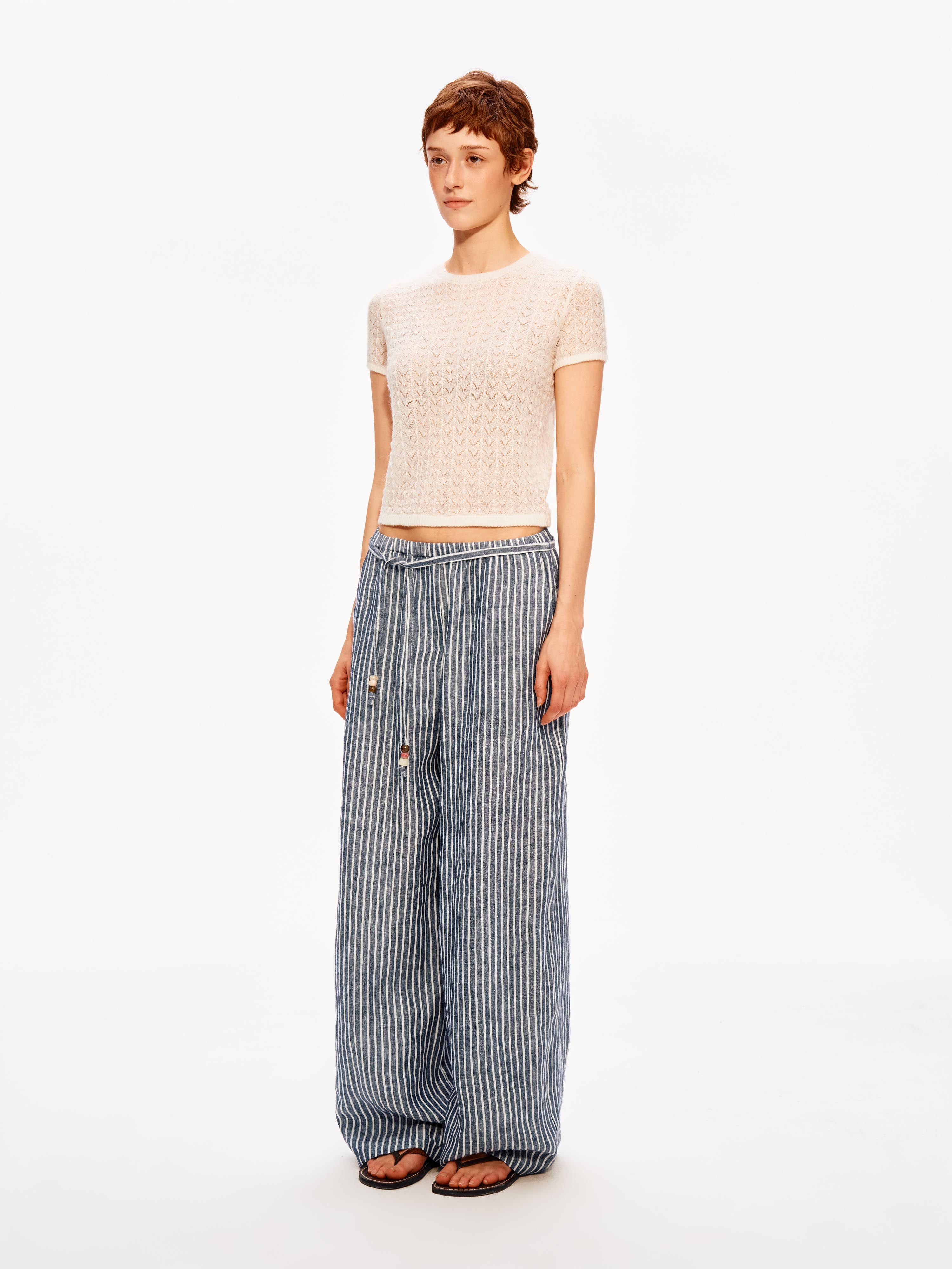 Harbor Stripe Trouser