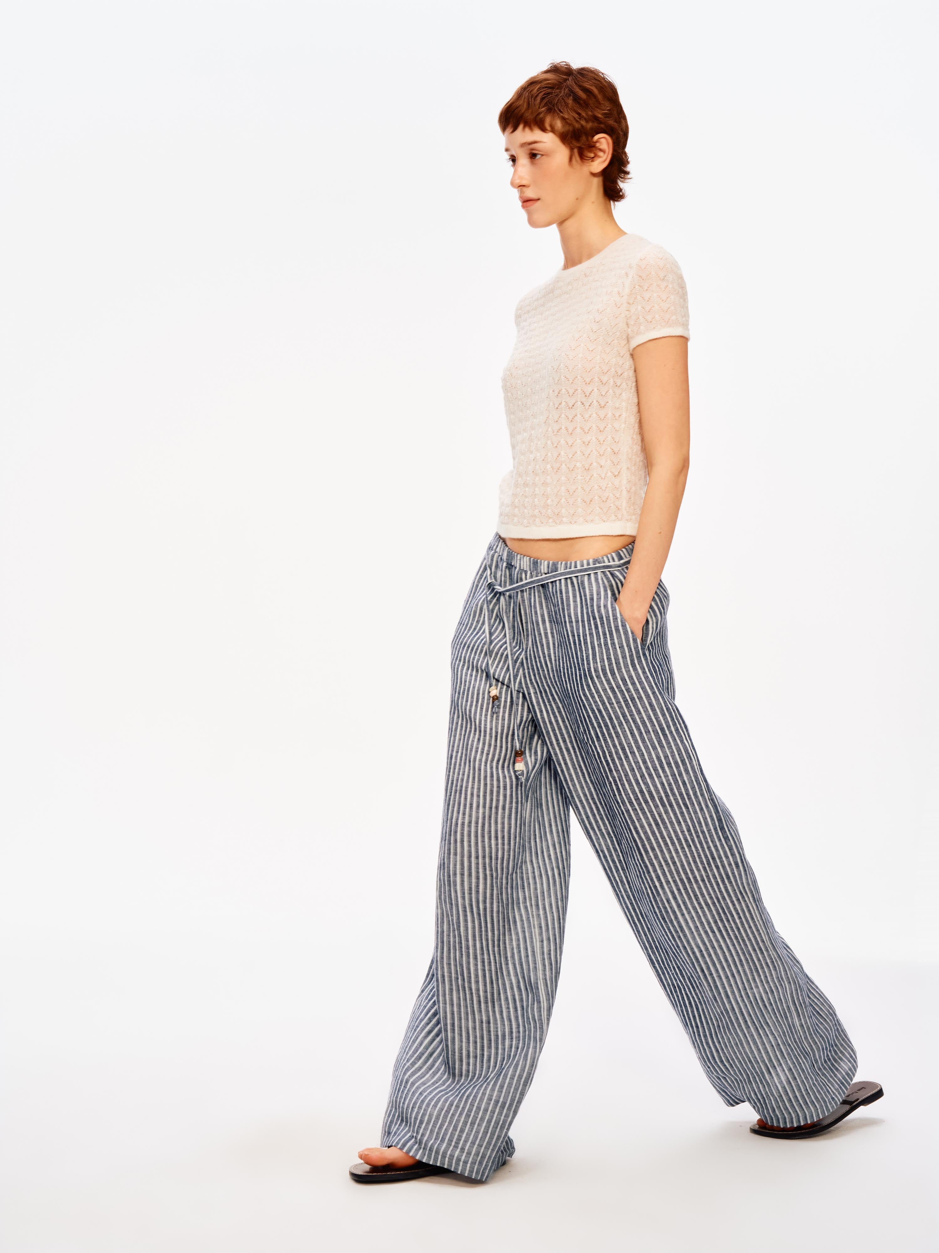 Harbor Stripe Trouser