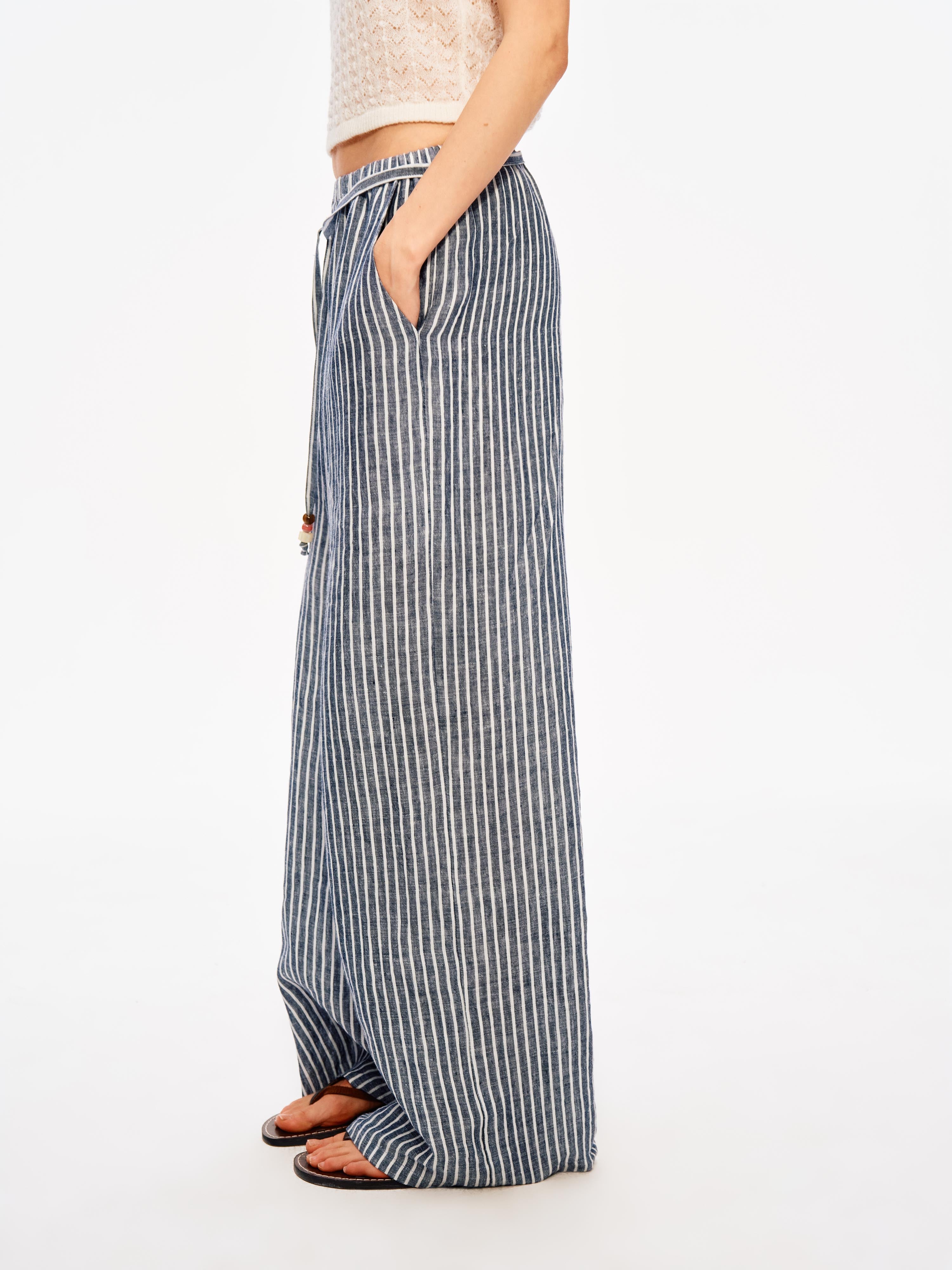 Harbor Stripe Trouser