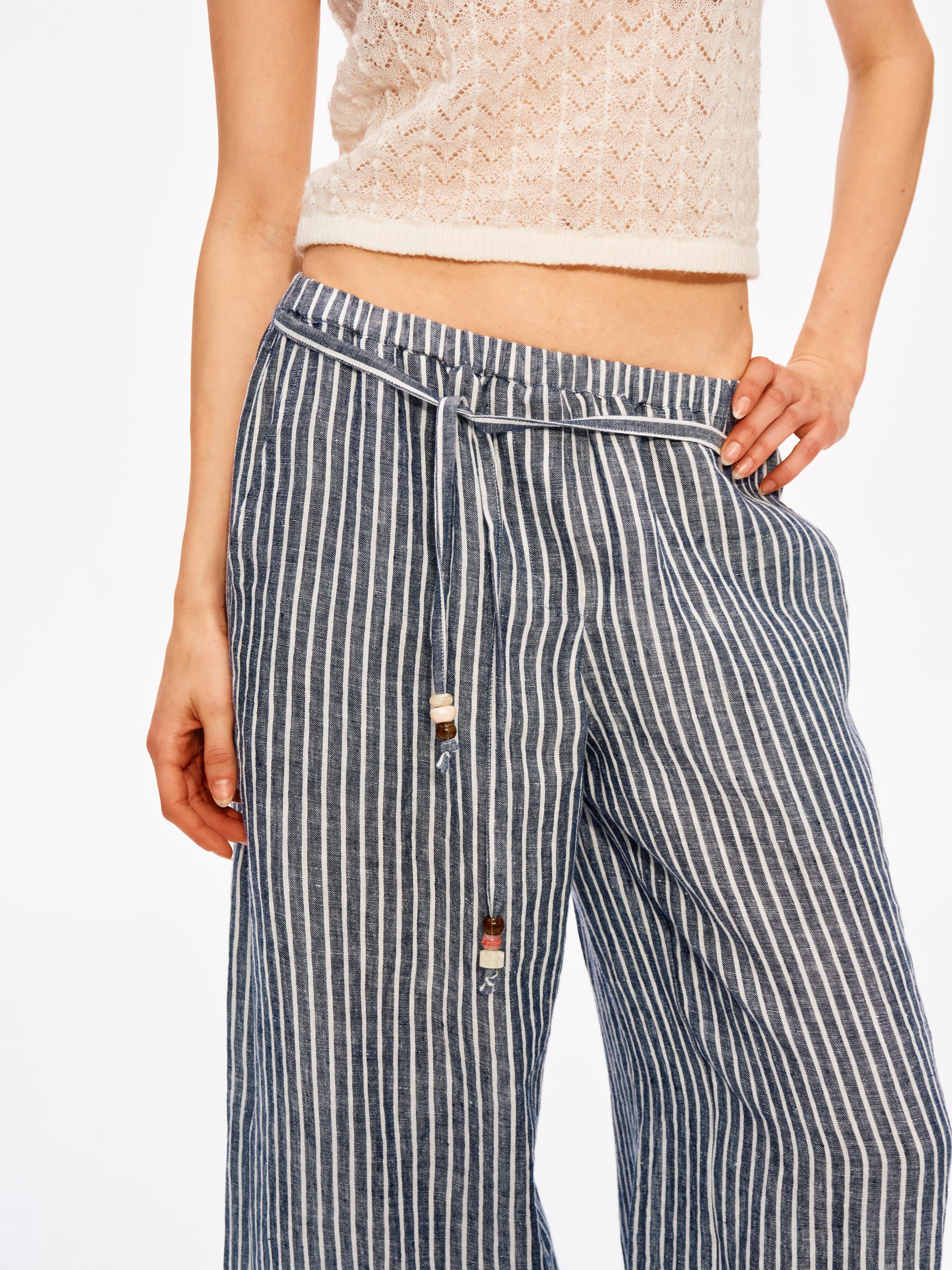 Harbor Stripe Trouser