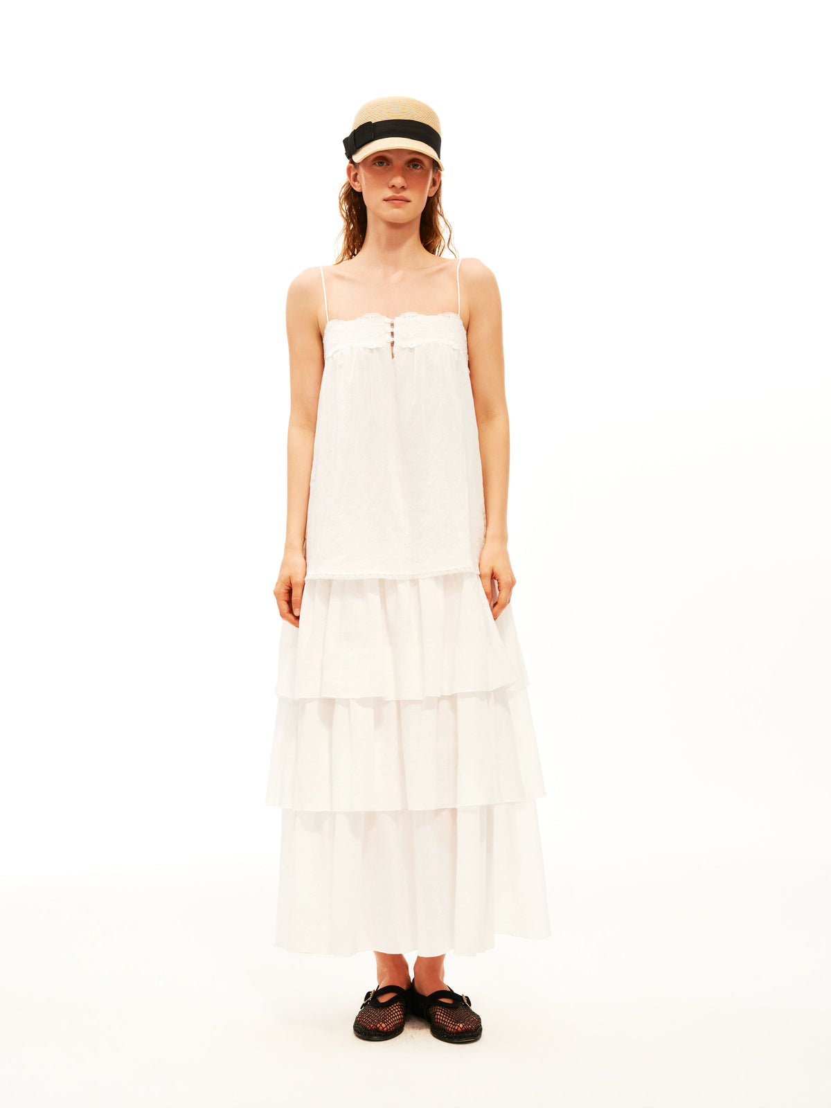 Lace Tiered Dress