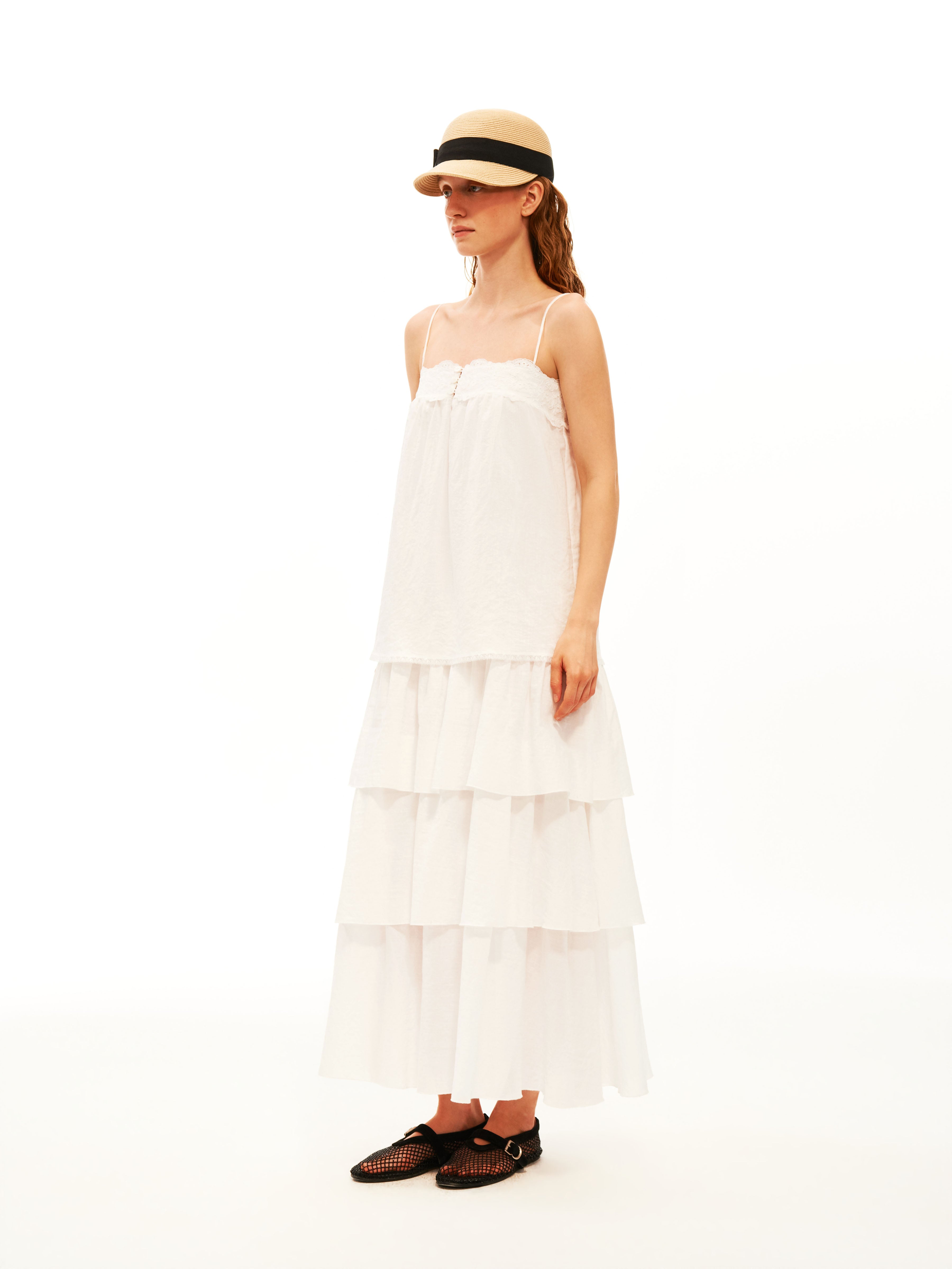 Lace Tiered Dress