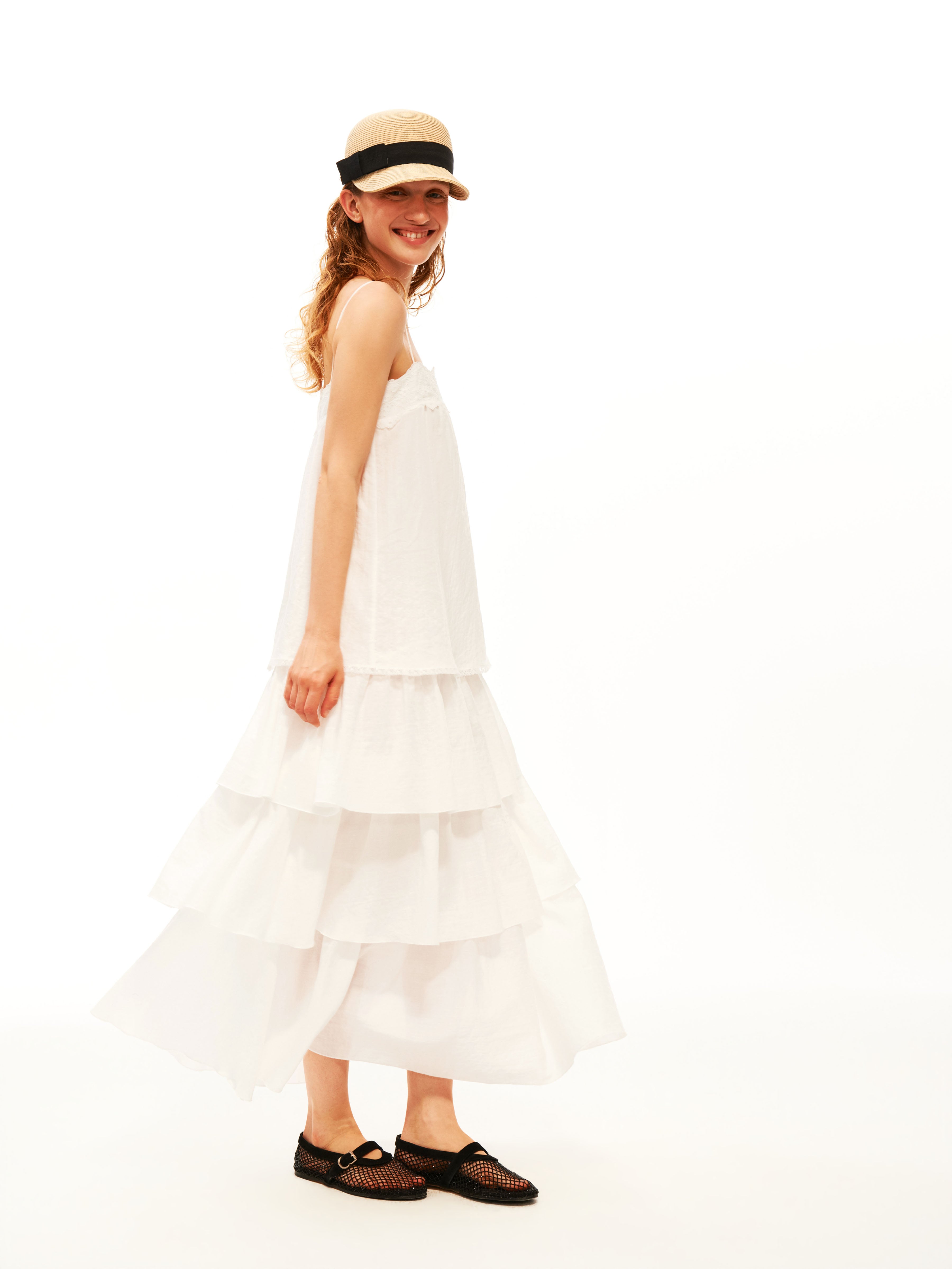 Lace Tiered Dress