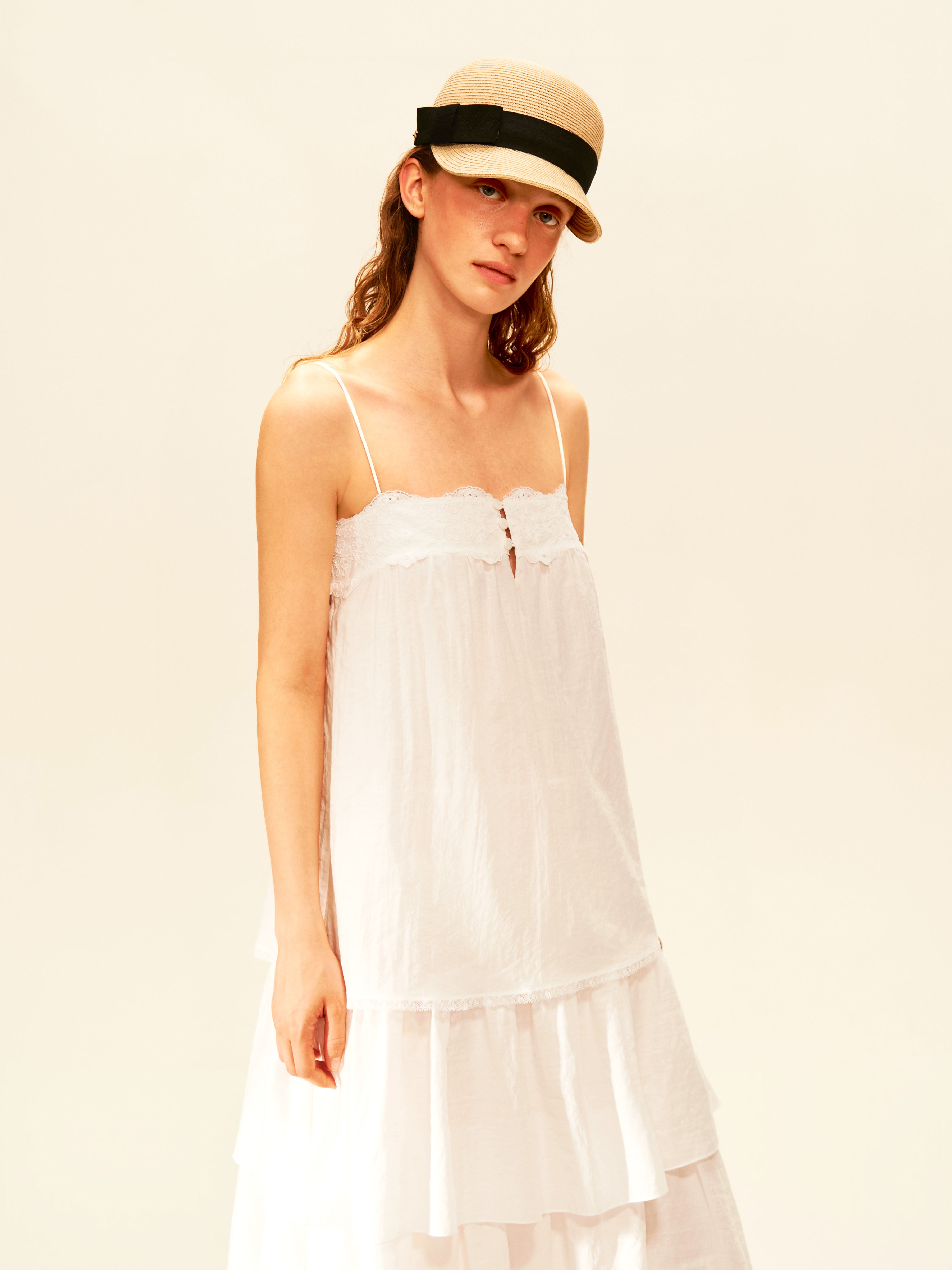 Lace Tiered Dress