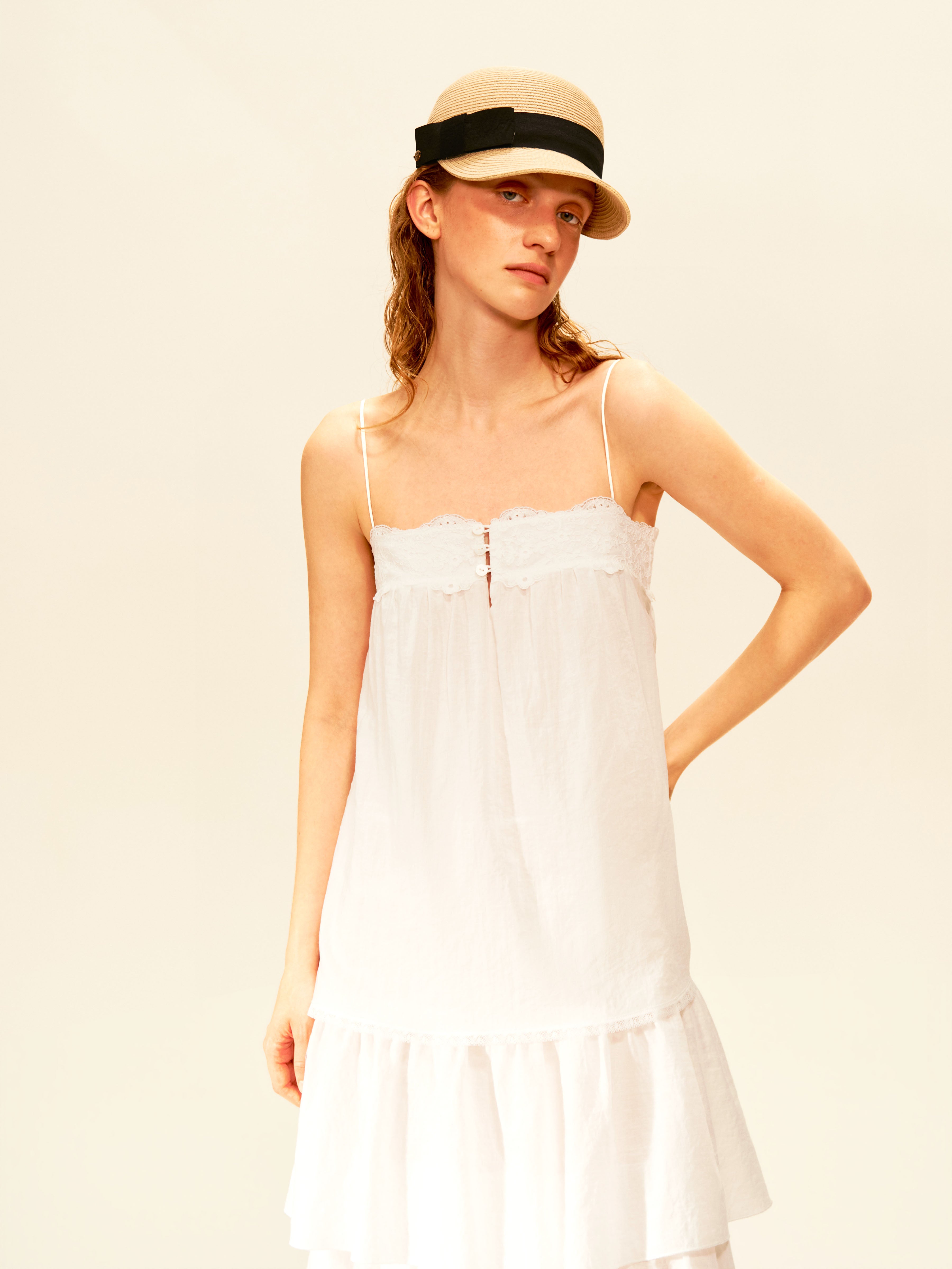 Lace Tiered Dress
