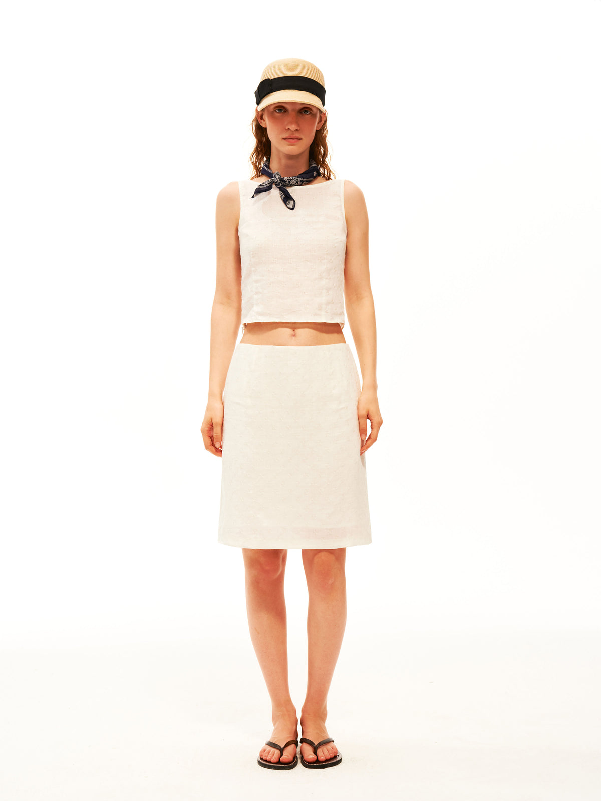 Textured Ramie Tank