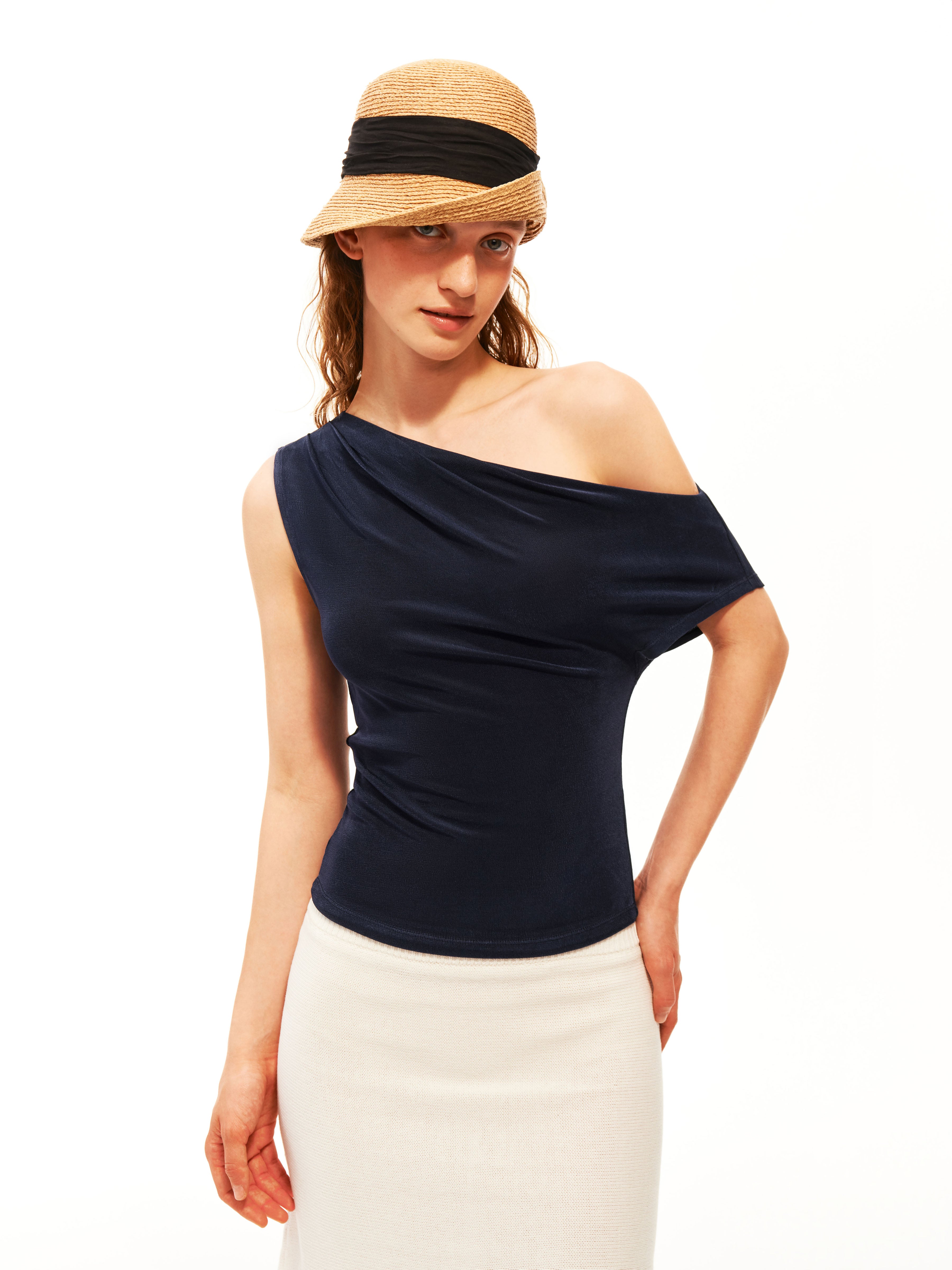 Fluid Drape Top
