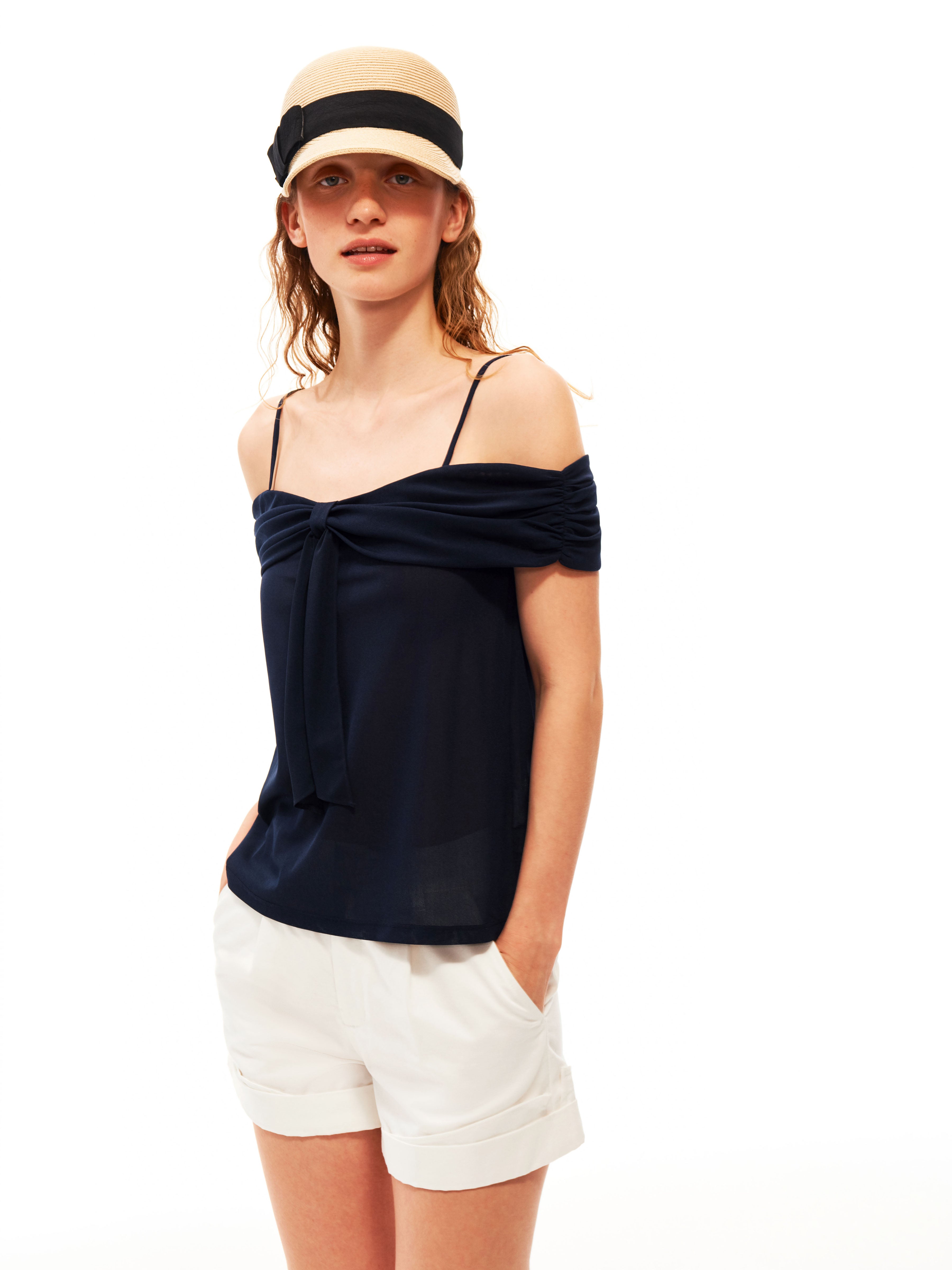 Sculpted Bow Top
