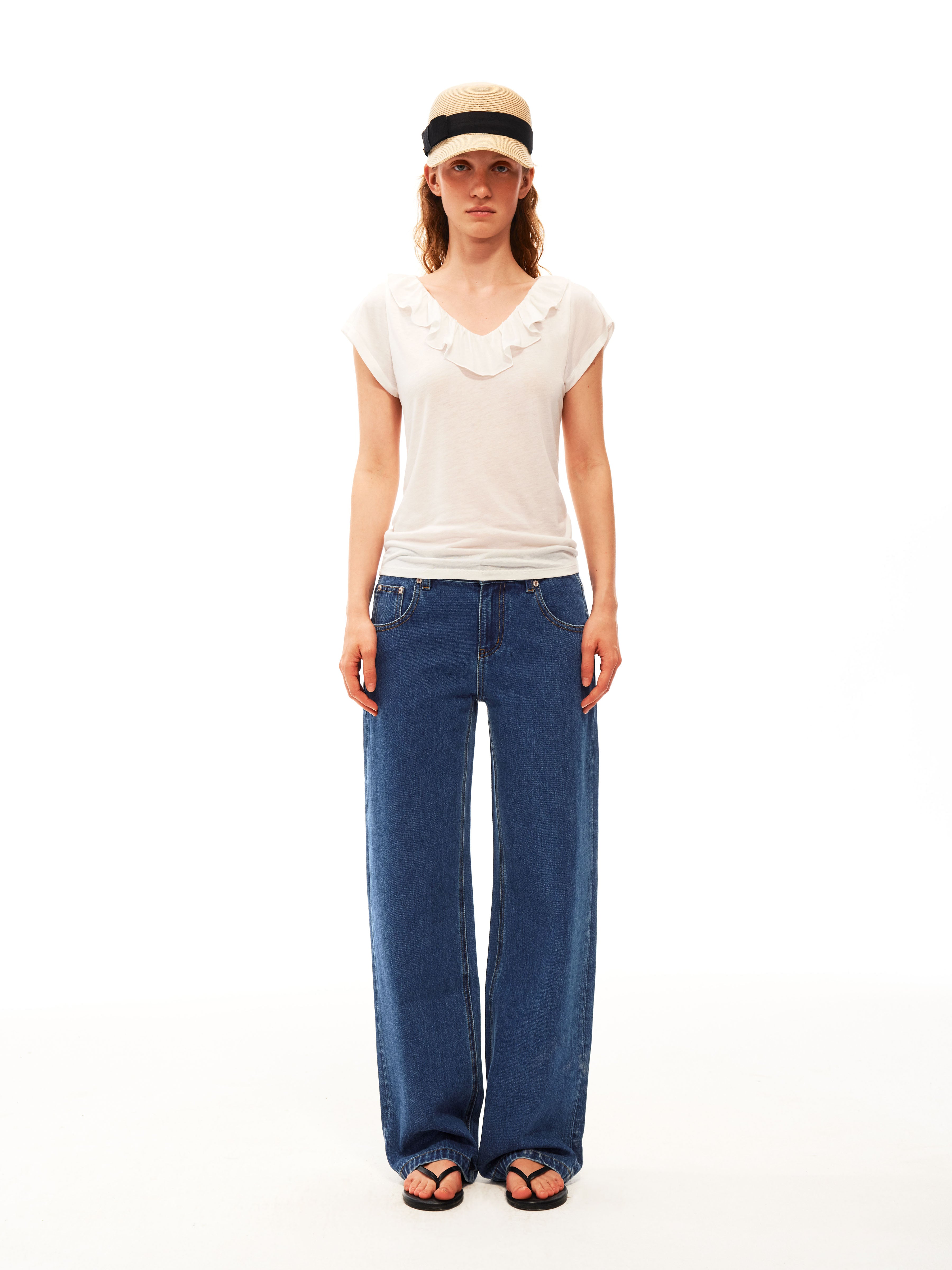 Veil Ruffle Tee