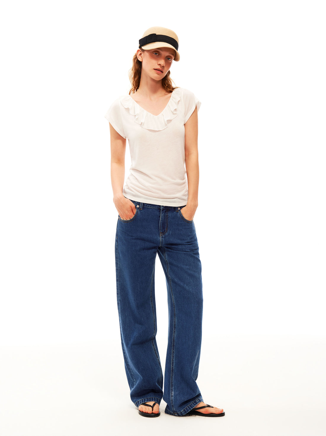 Veil Ruffle Tee