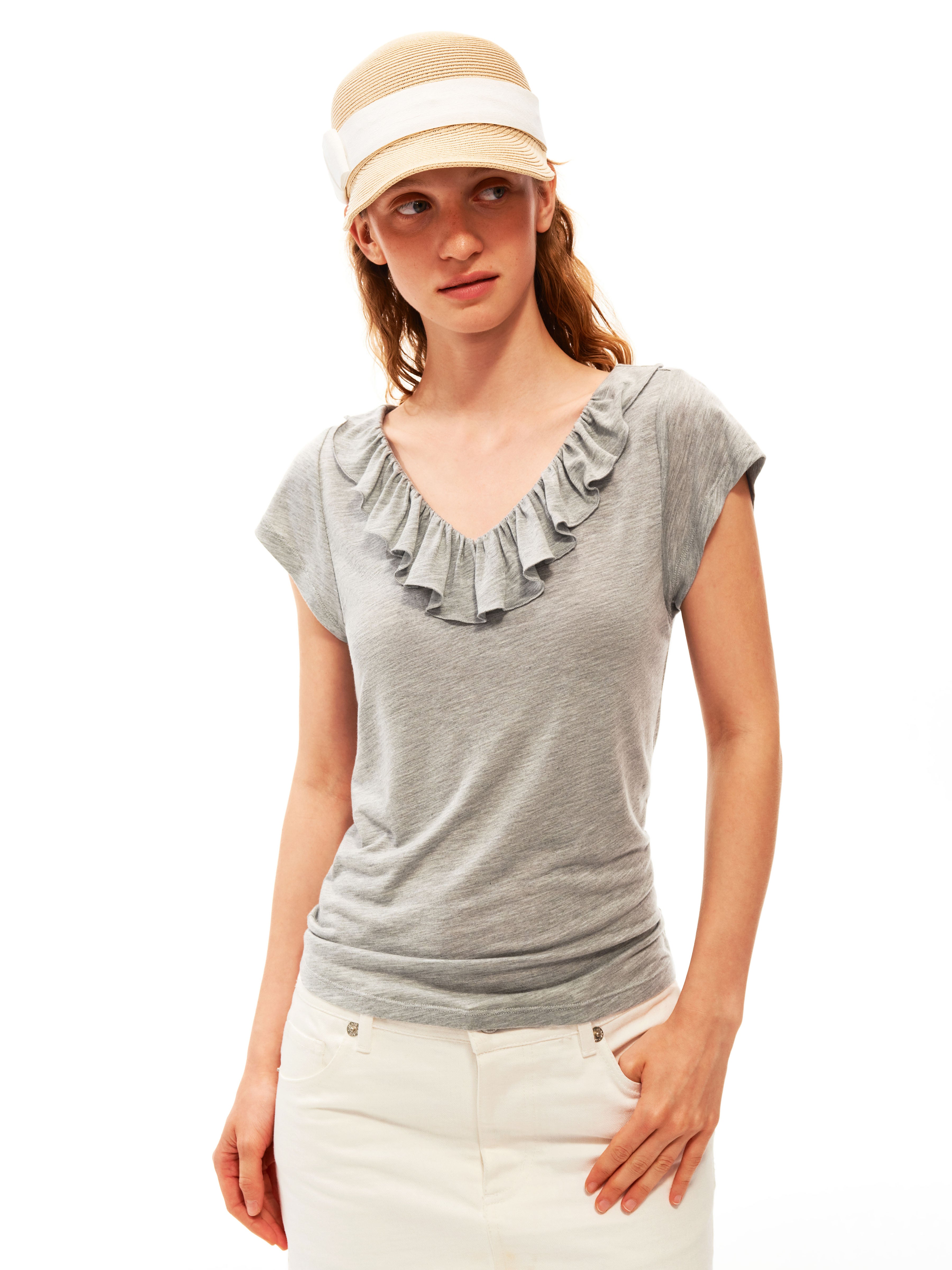 Veil Ruffle Tee