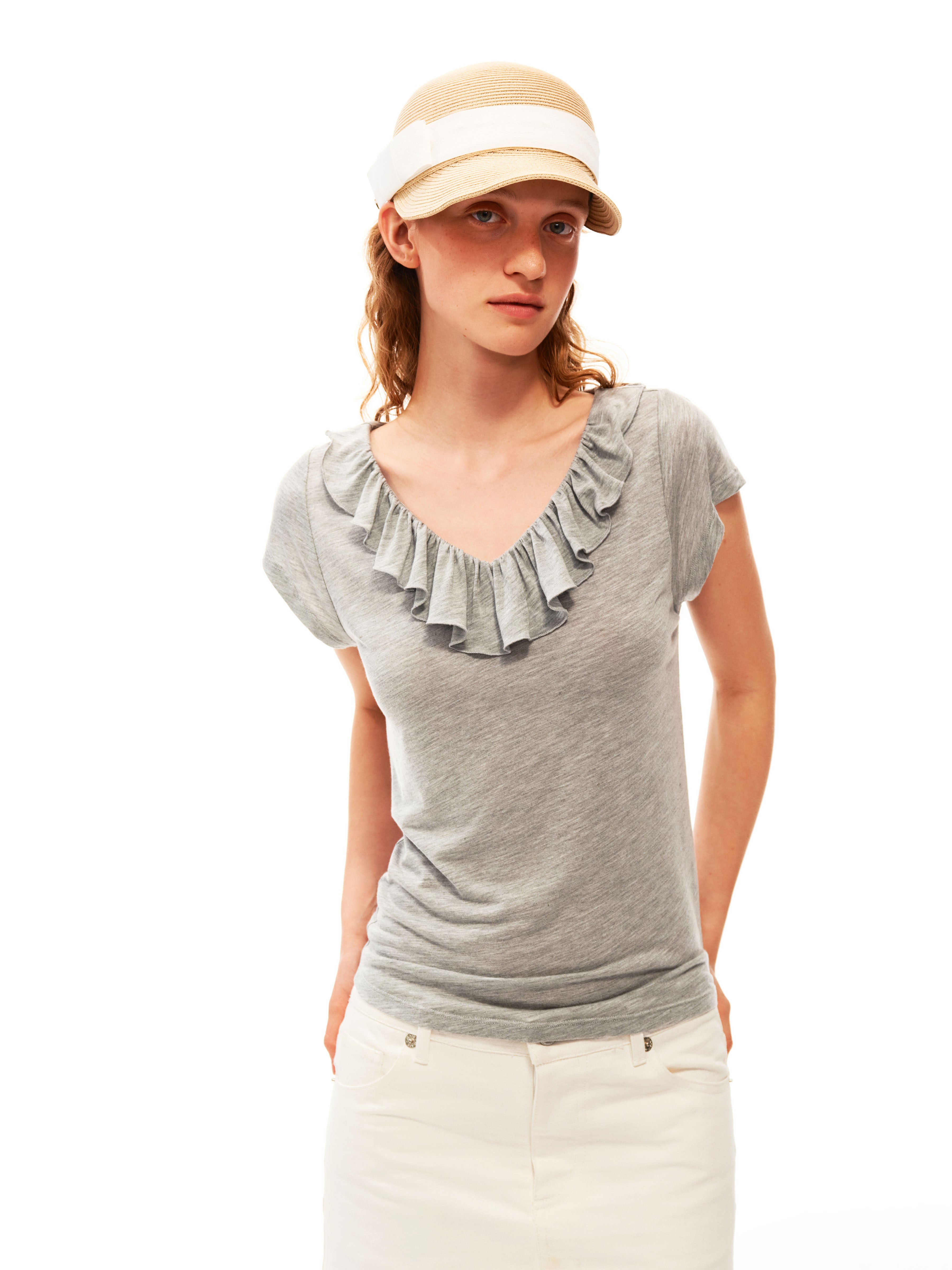 Veil Ruffle Tee