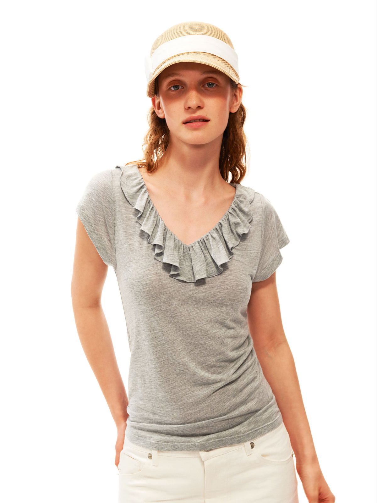Veil Ruffle Tee