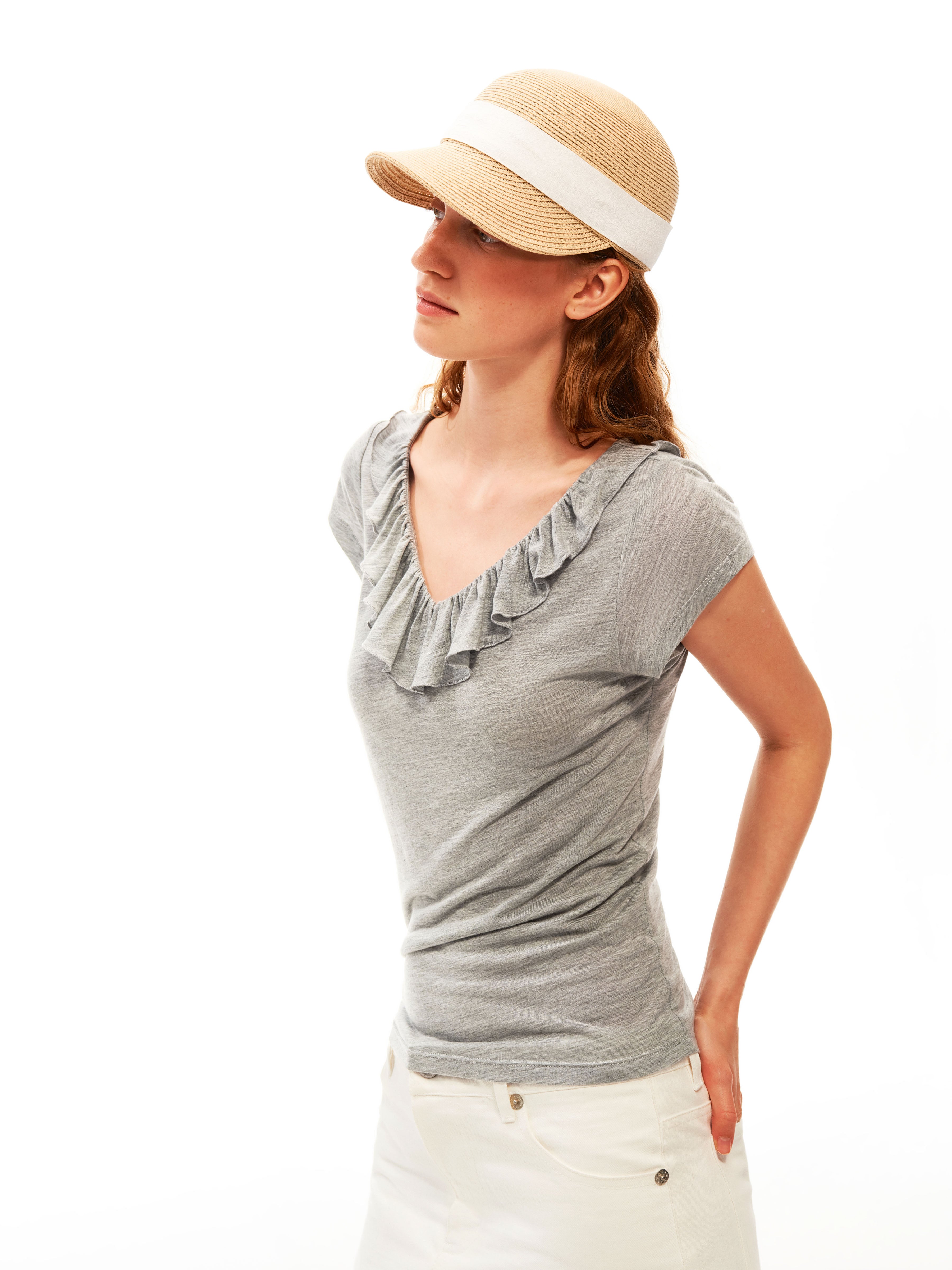 Veil Ruffle Tee