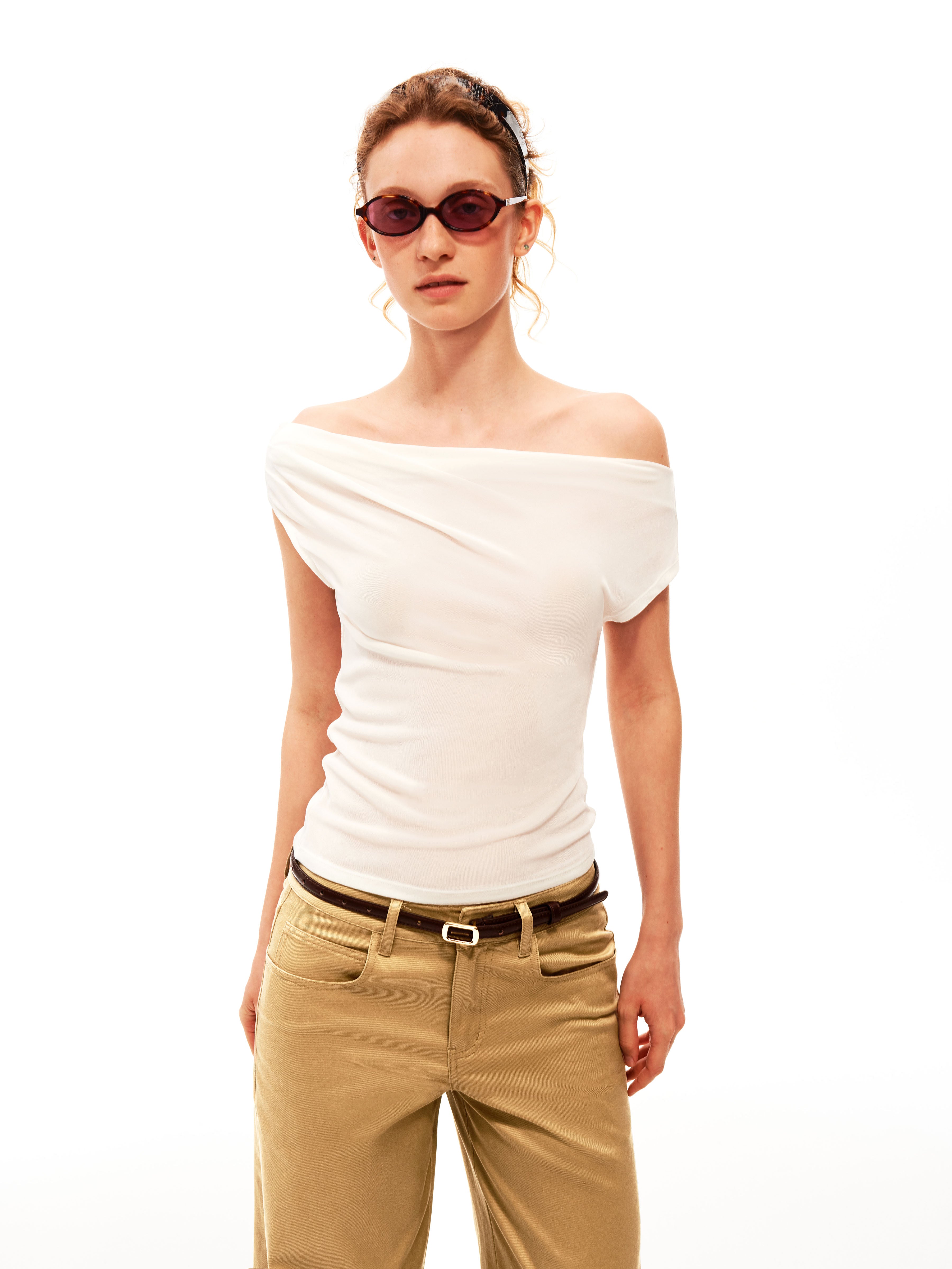 Fluid Drape Top