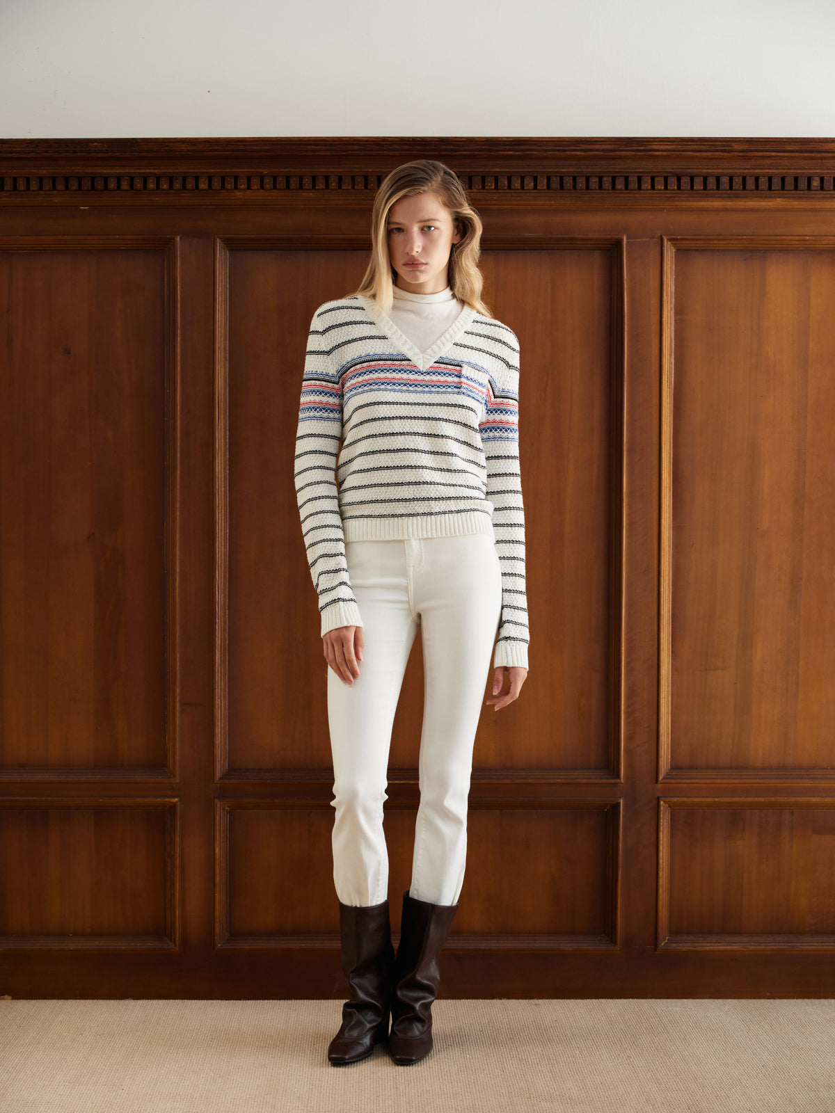 Cadence Stripe Sweater