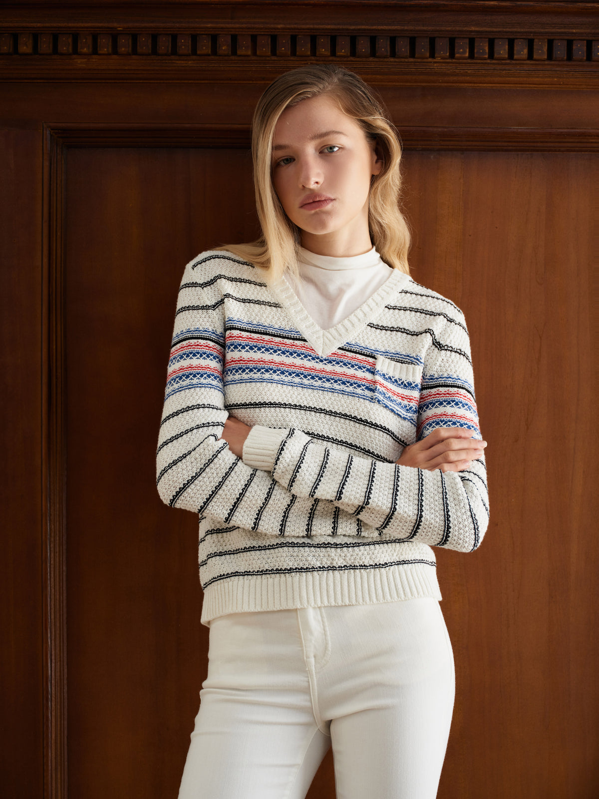 Cadence Stripe Sweater