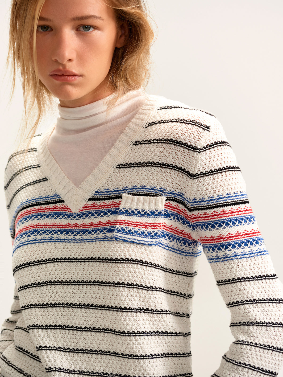 Cadence Stripe Sweater