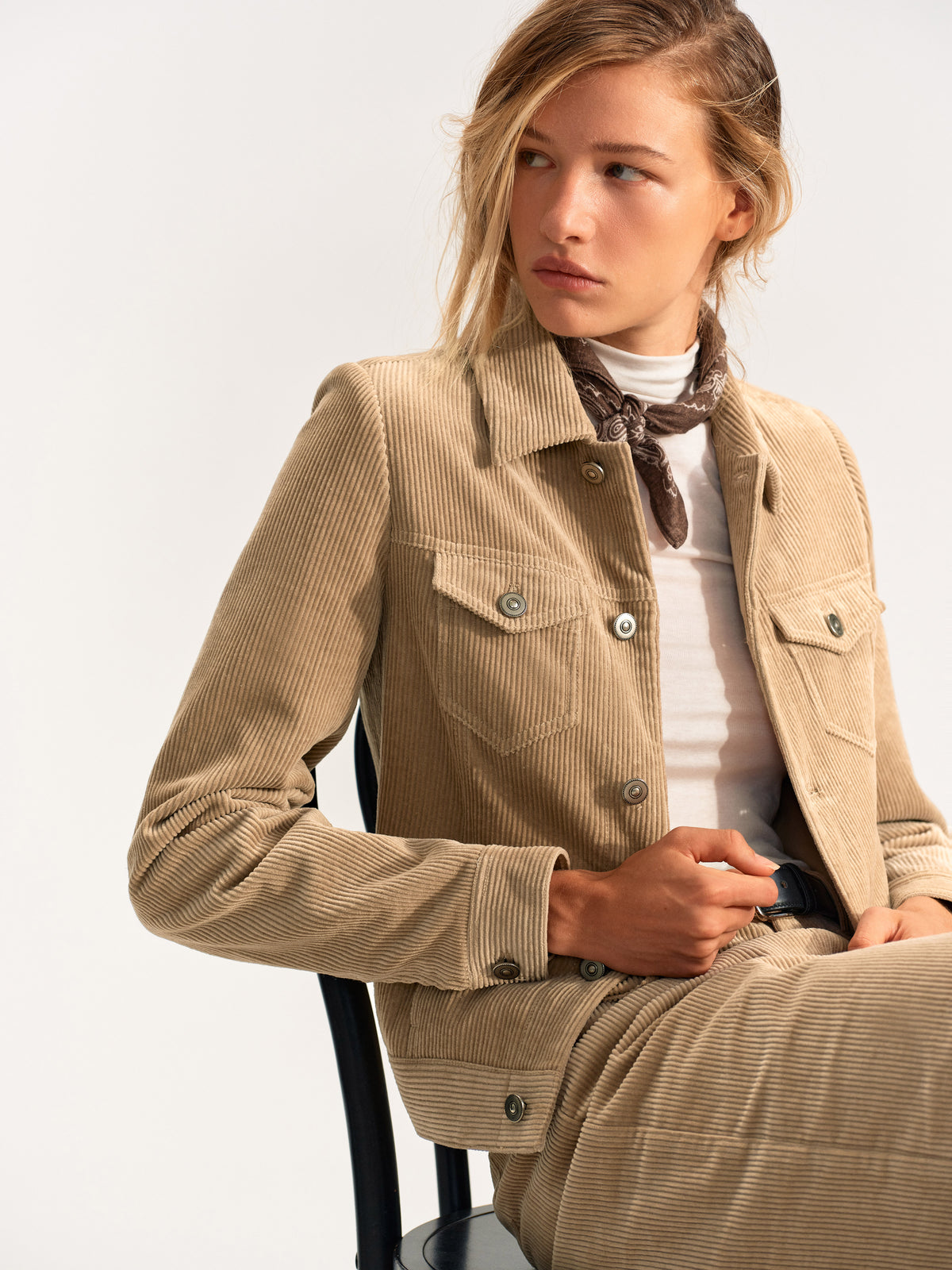 Cordelia Corduroy Set Jacket