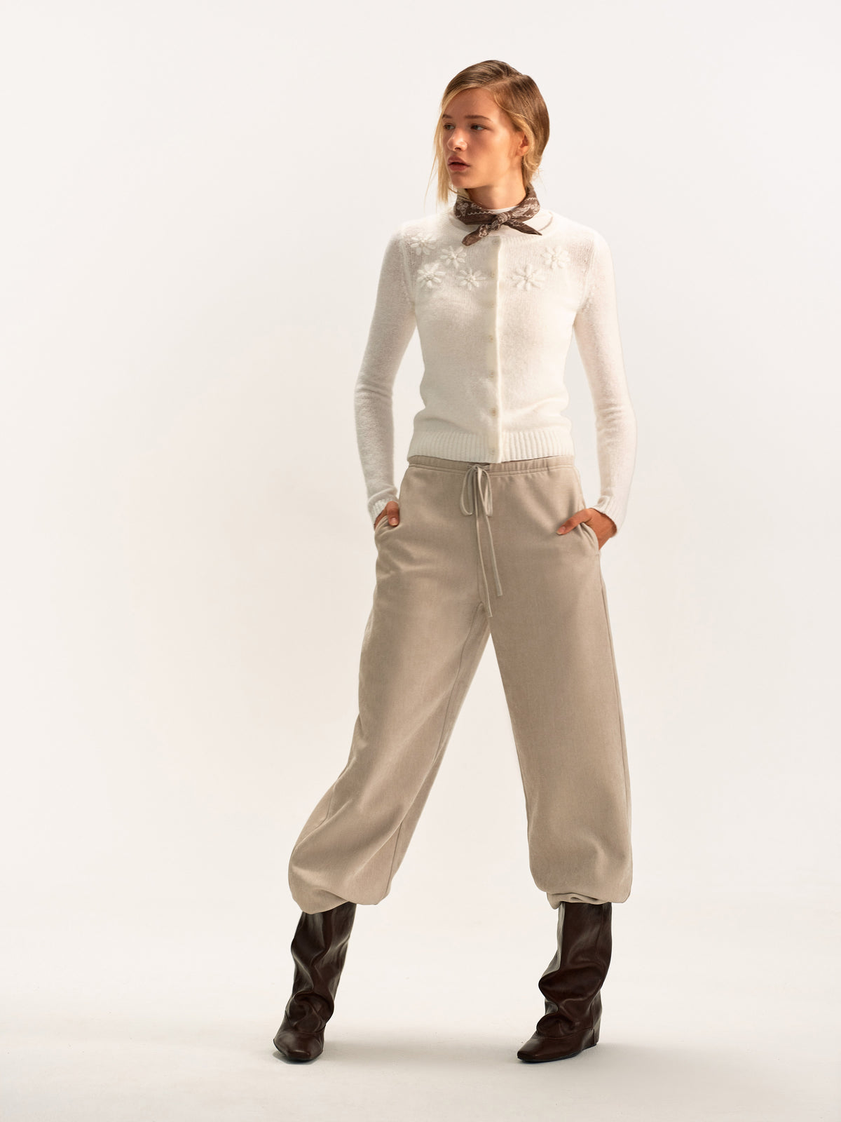 Aria Chenille Trousers