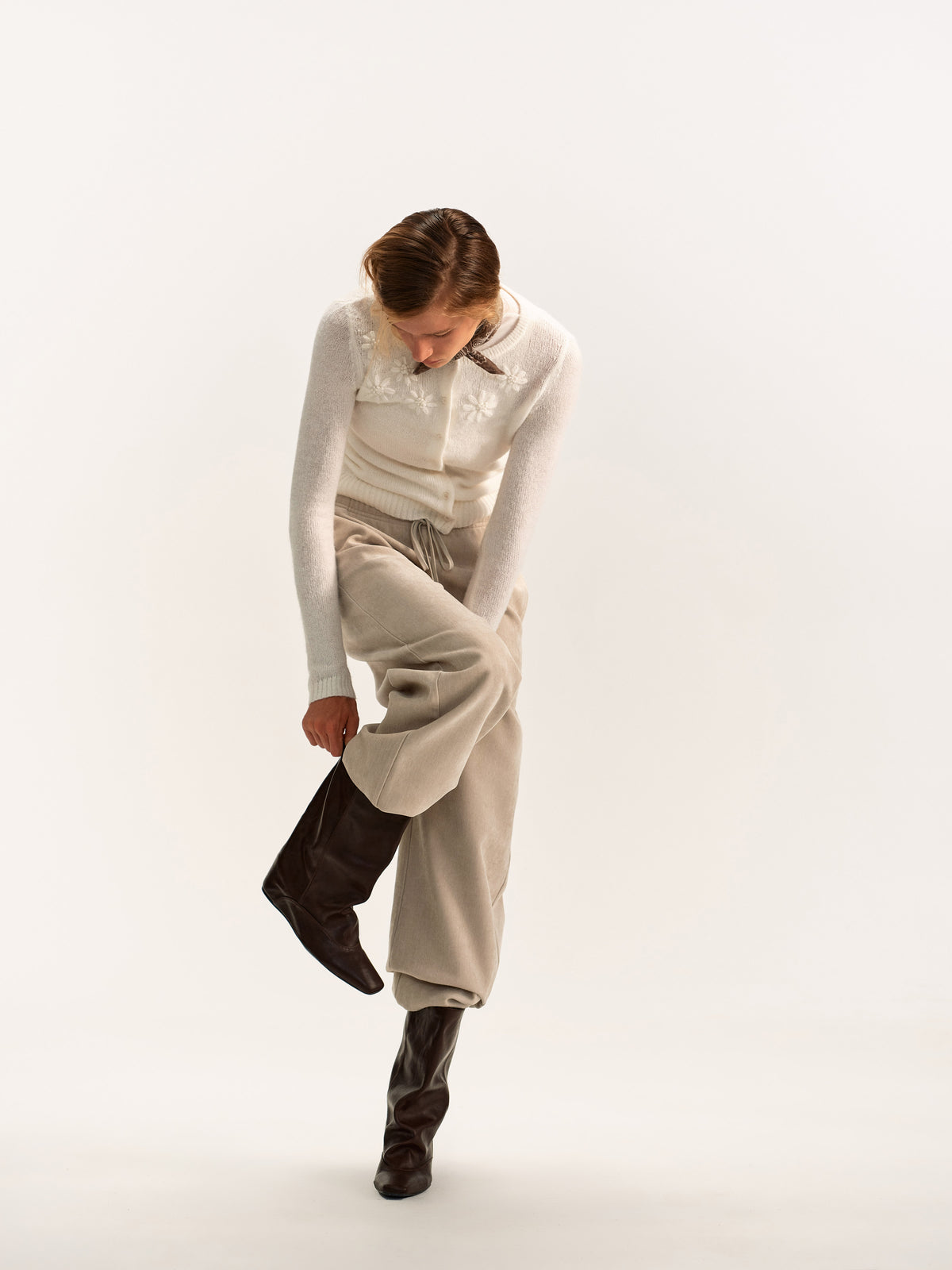 Aria Chenille Trousers