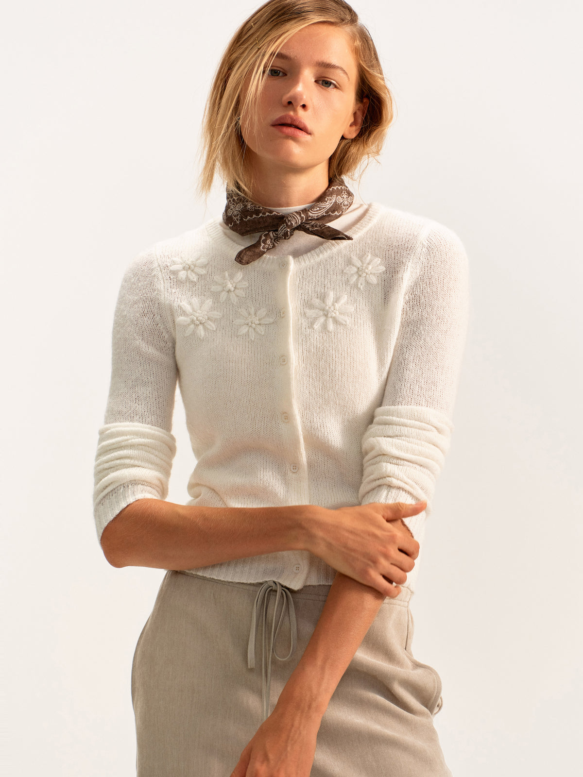 Herbarium Wool Cardigan