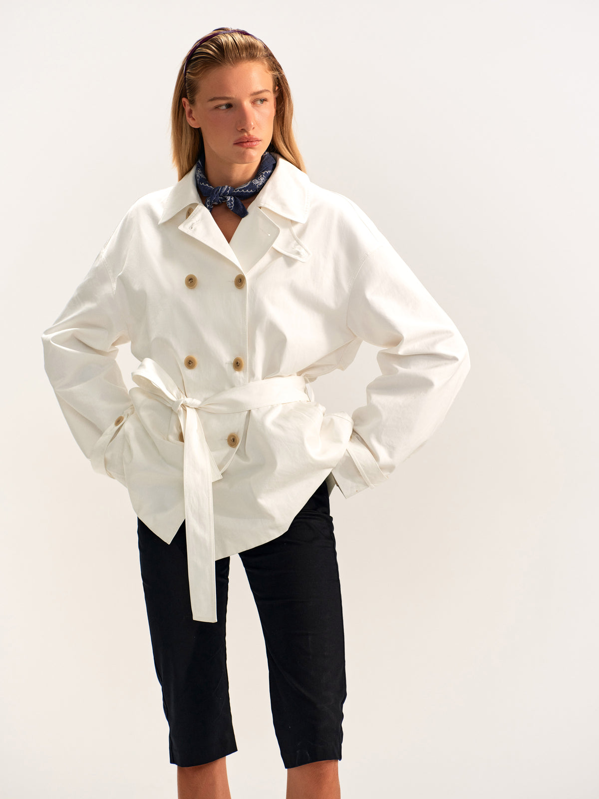 Regent Belted Trench