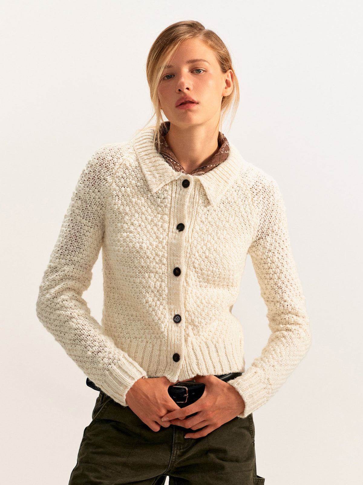 Fable Collared Cardigan