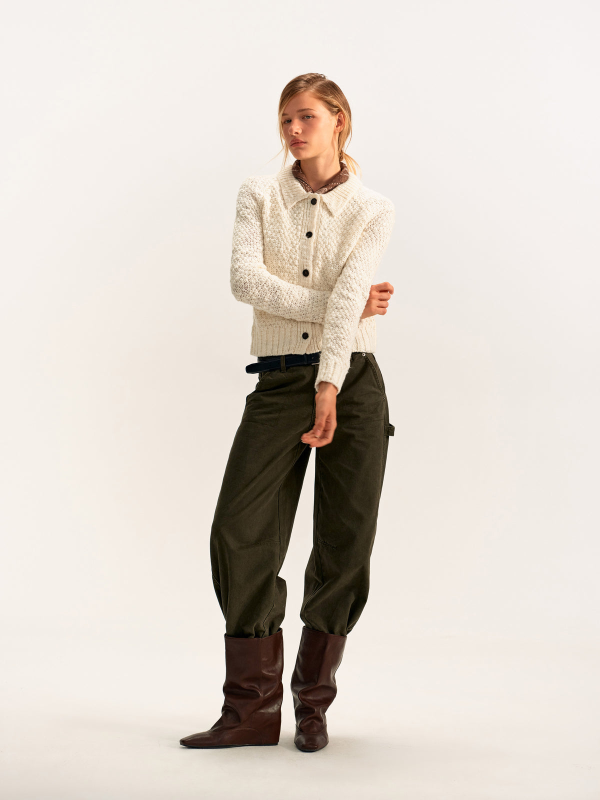 Fable Collared Cardigan