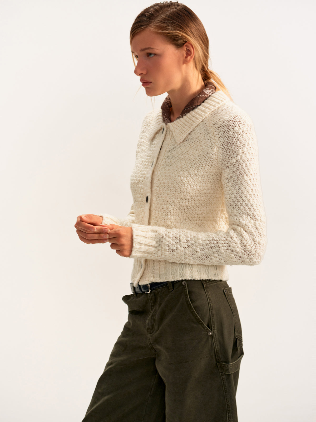 Fable Collared Cardigan