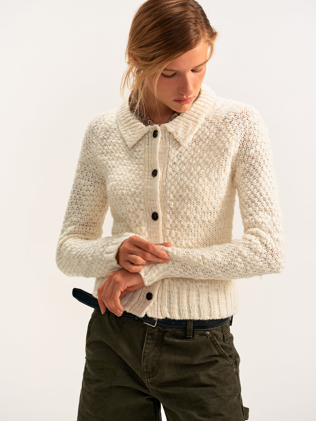 Fable Collared Cardigan