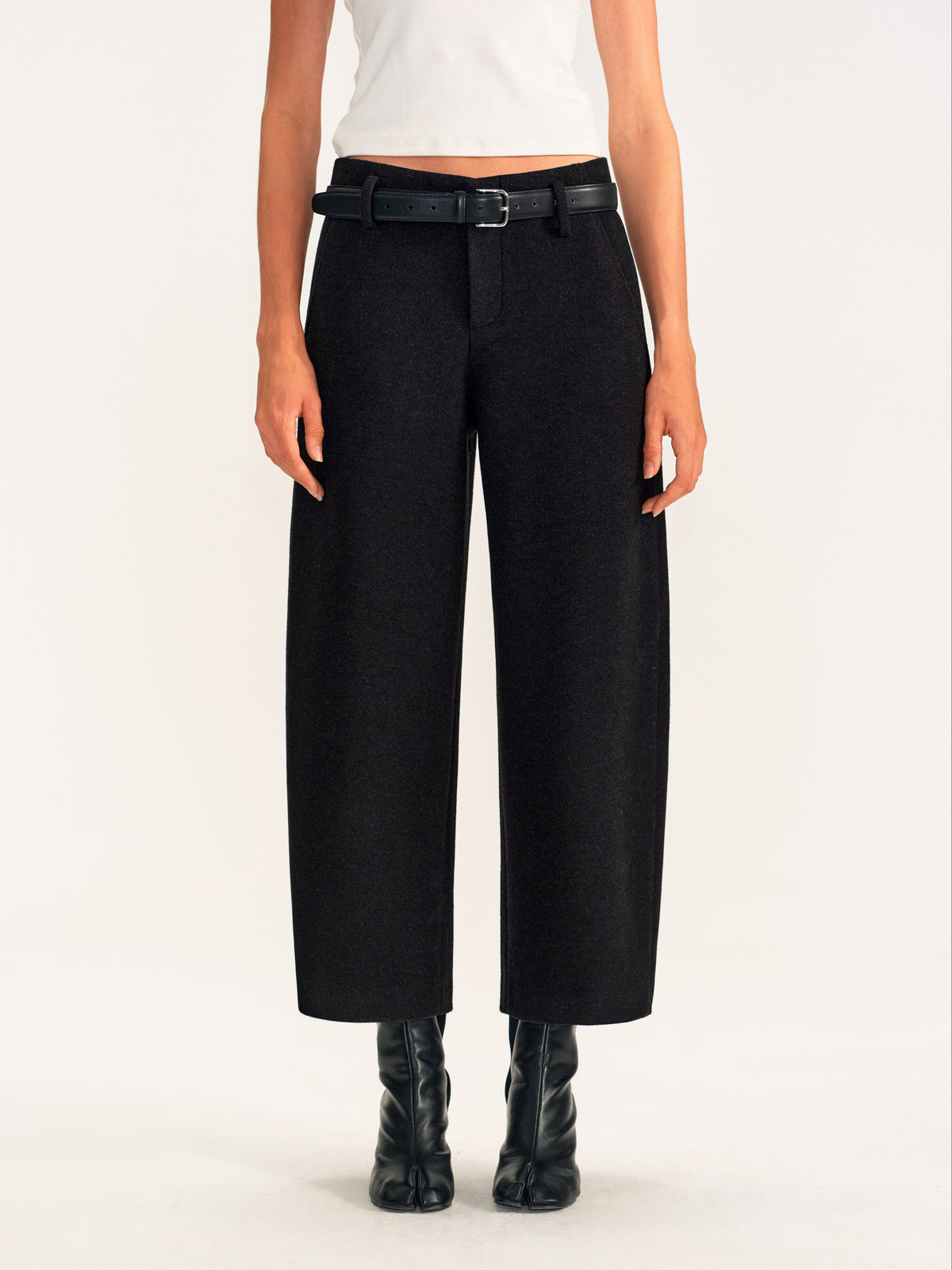 Crescent Wool Trousers