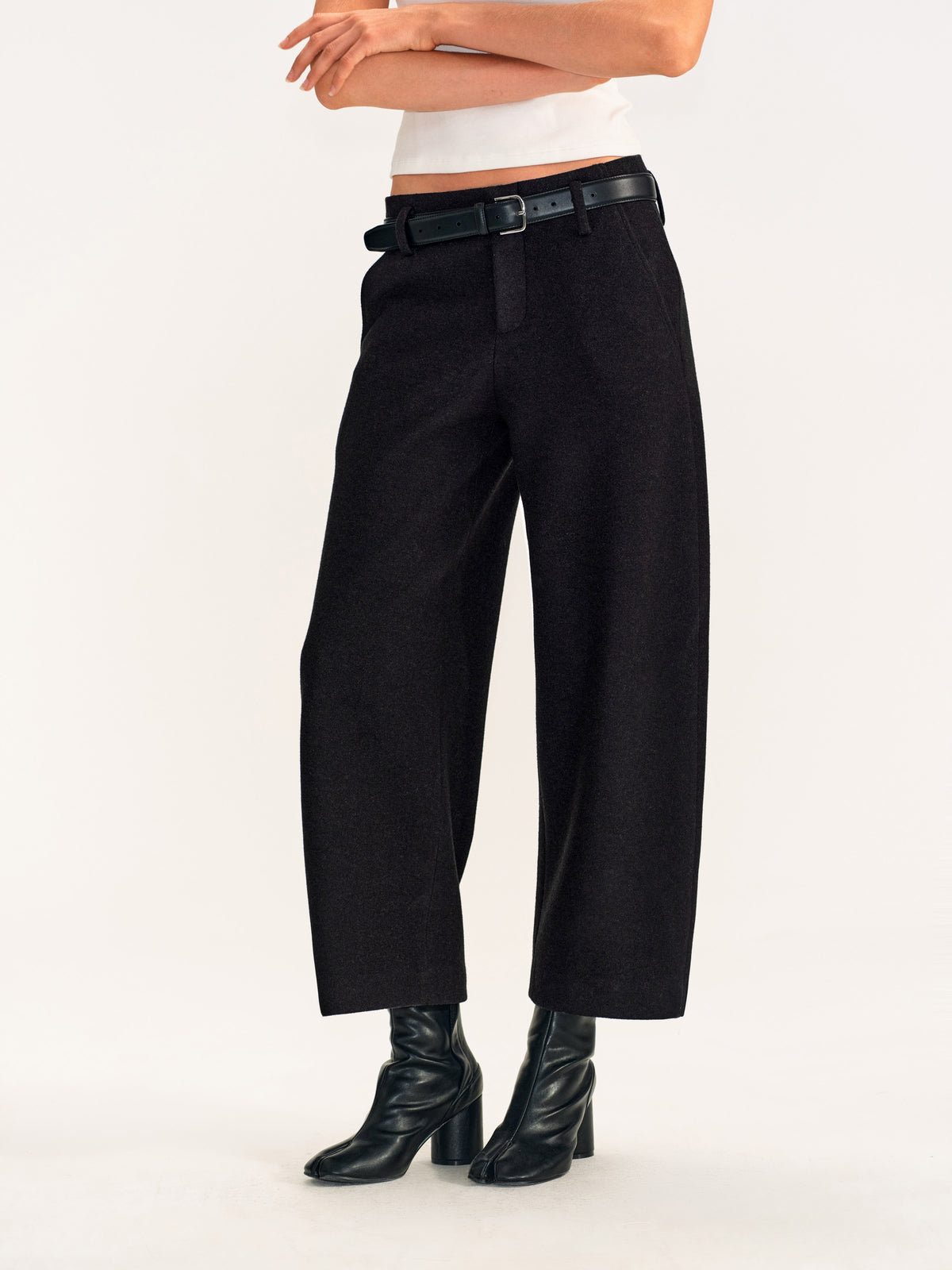 Crescent Wool Trousers