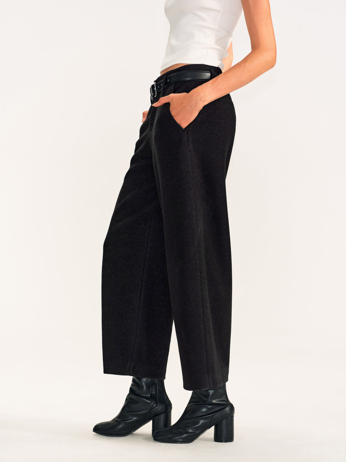 Crescent Wool Trousers