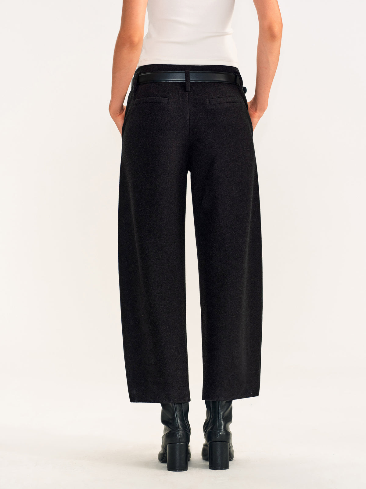 Crescent Wool Trousers