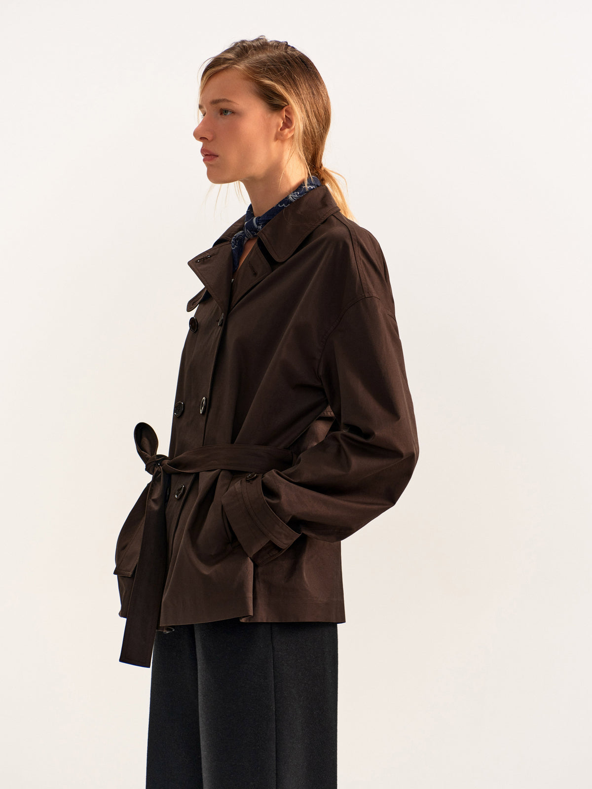 Regent Belted Trench