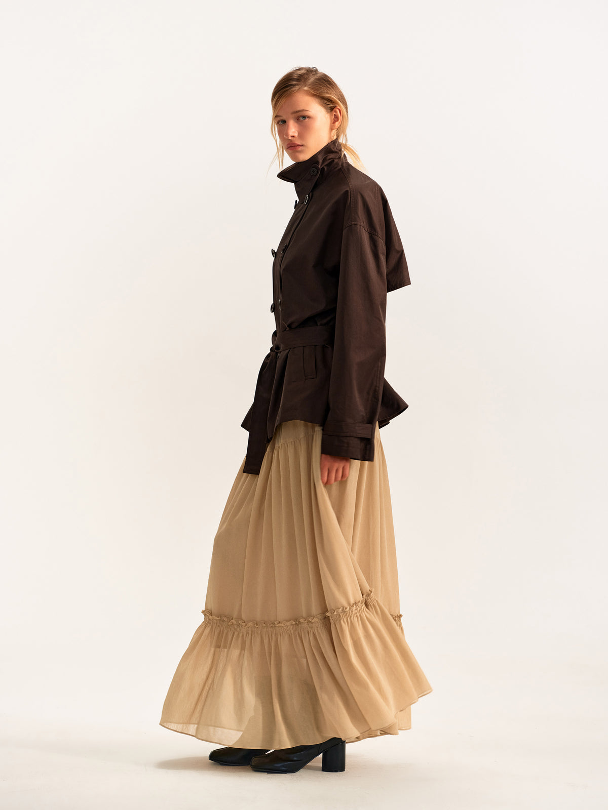 Regent Belted Trench