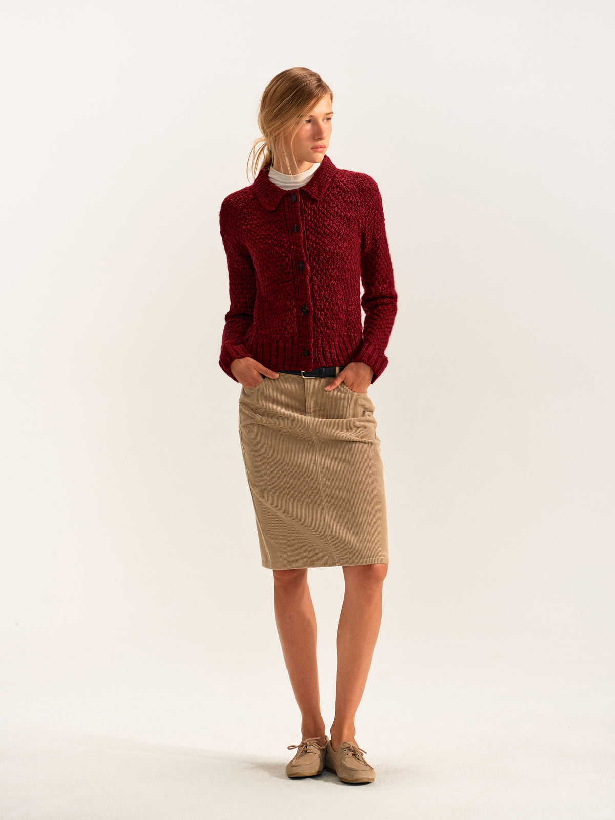 Fable Collared Cardigan