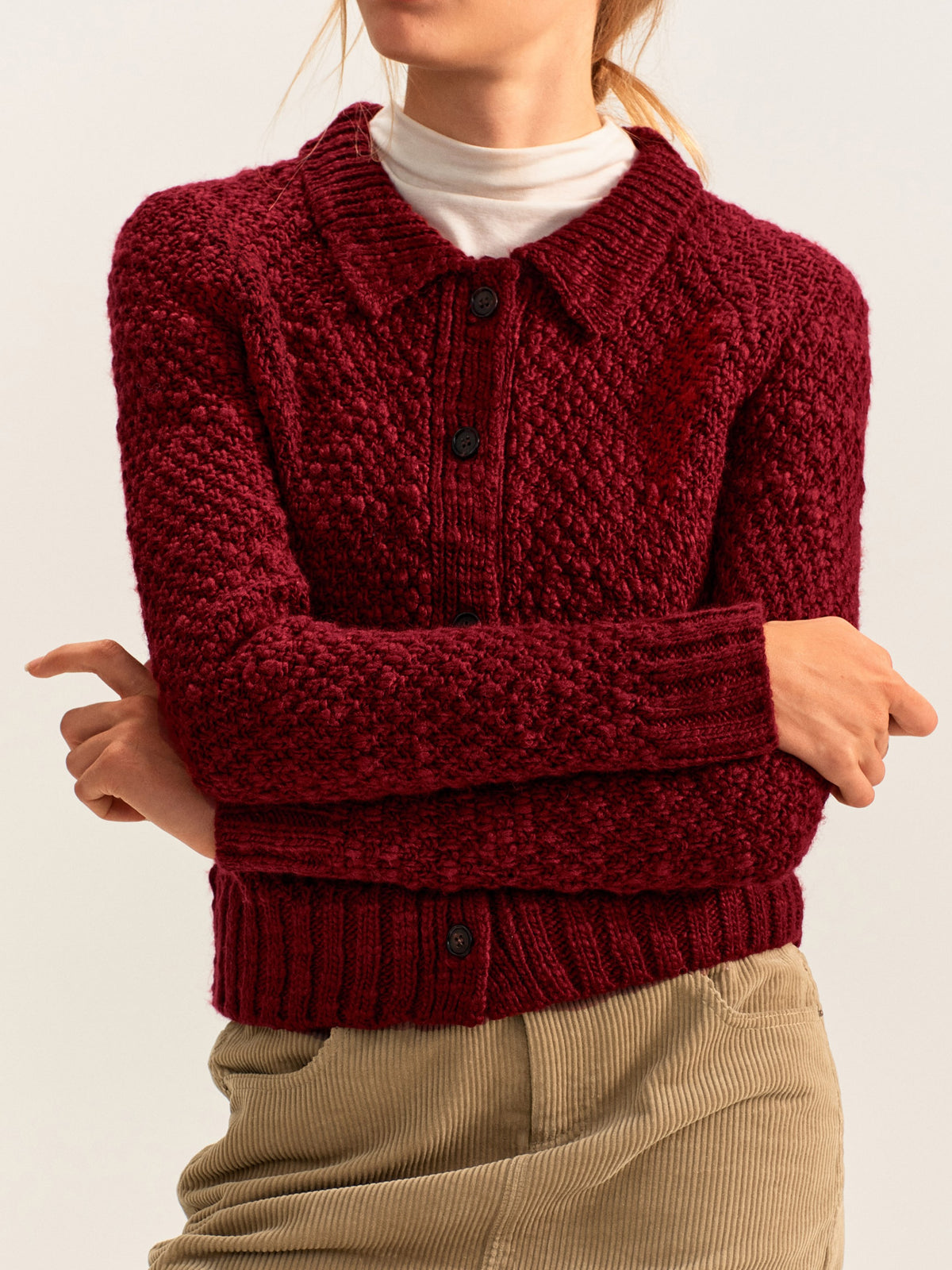 Fable Collared Cardigan