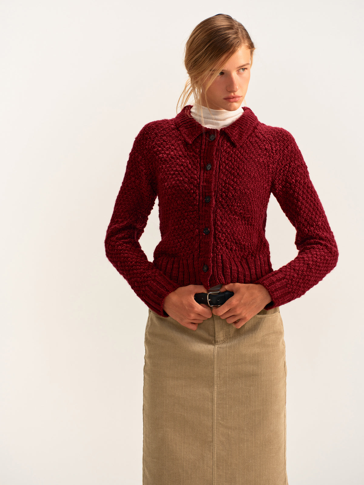 Fable Collared Cardigan