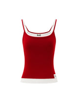 Layered Knit Cami Top